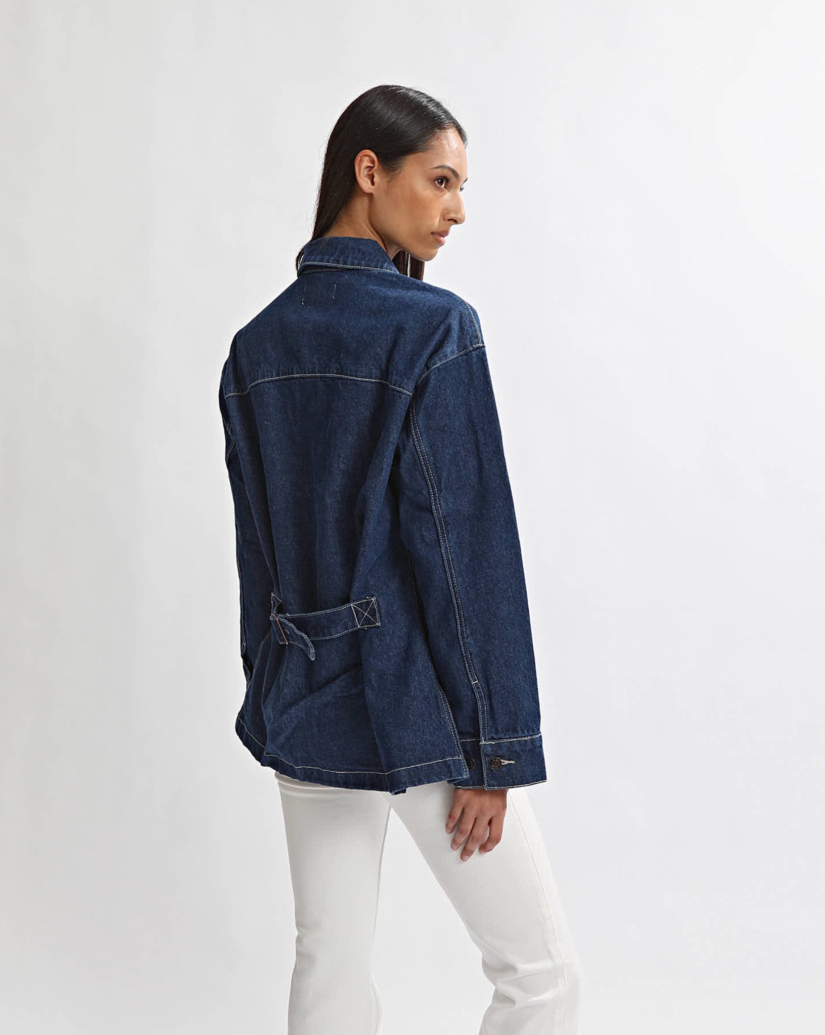 Harley Denim Shirt Vintage Blue