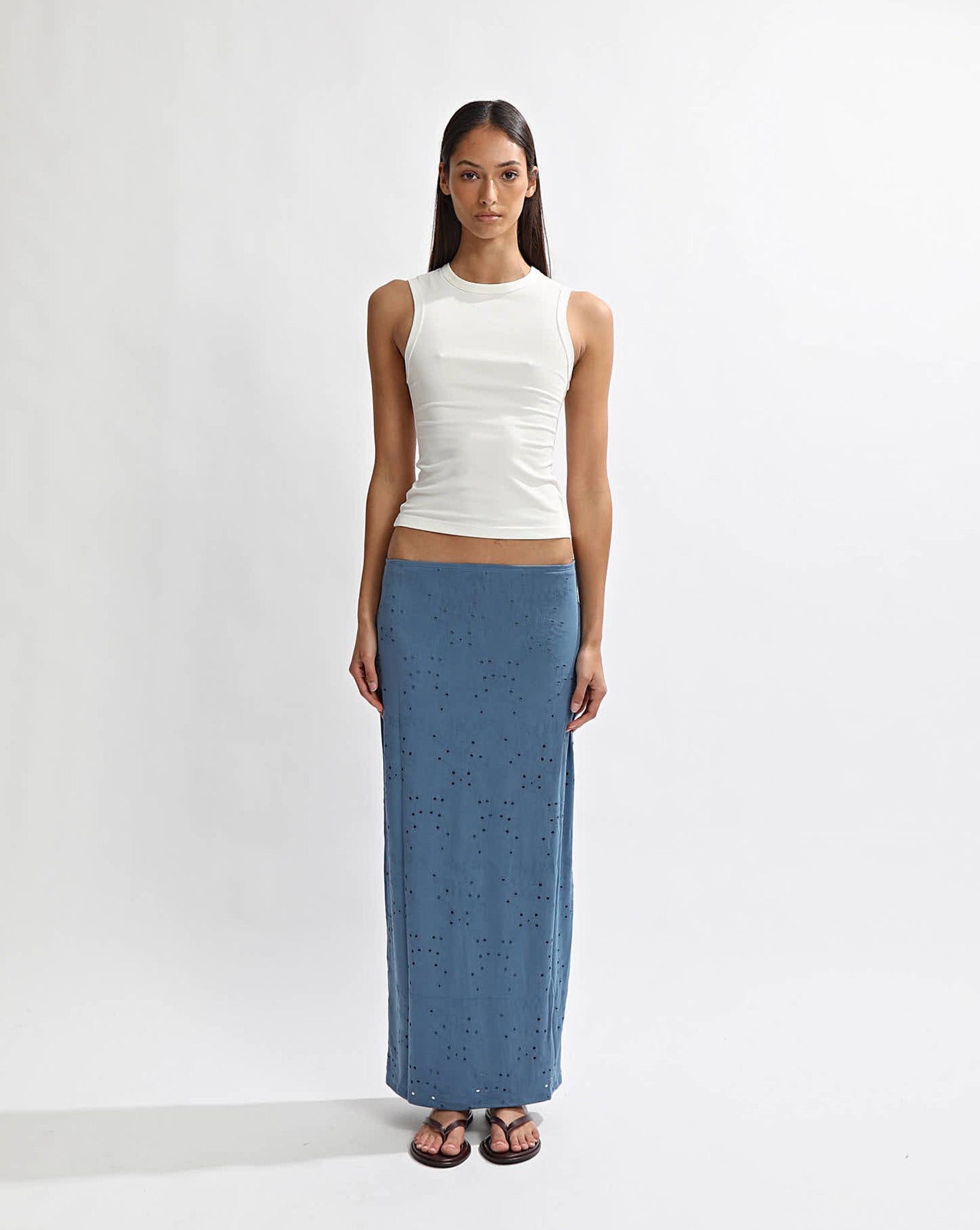 Mia Skirt Marine Blue