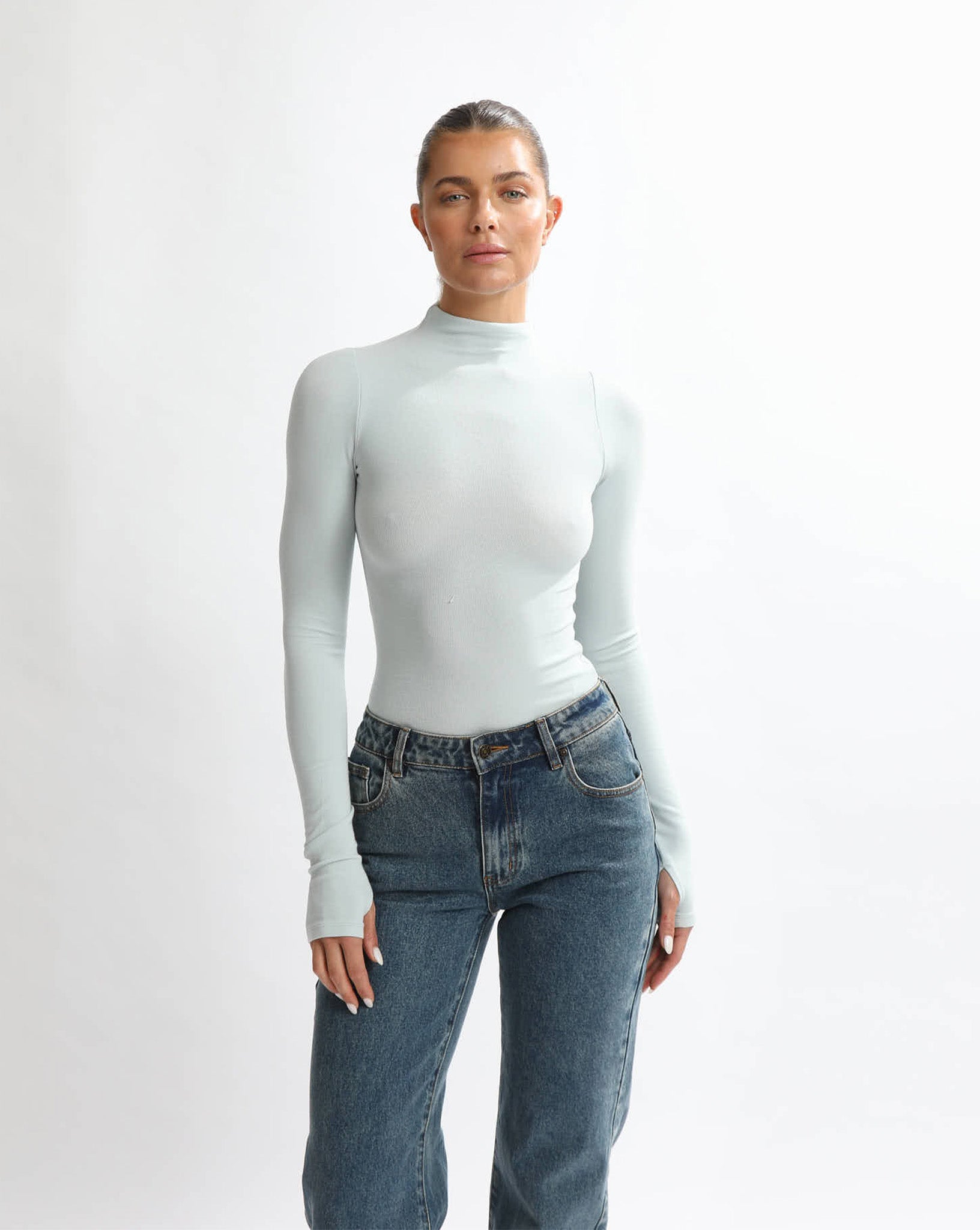 Amelia Long Sleeve Top Ice