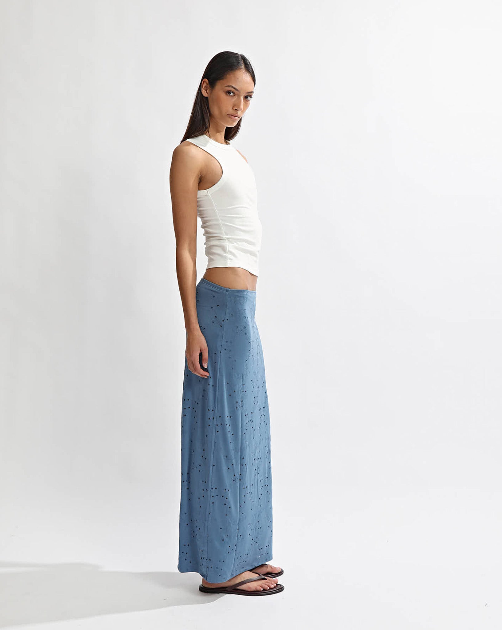 Mia Skirt Marine Blue