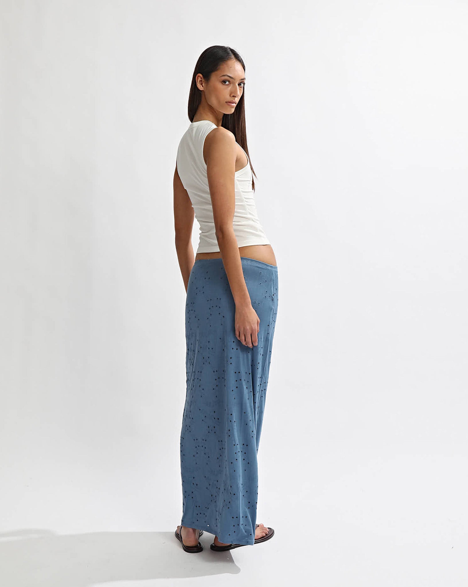 Mia Skirt Marine Blue