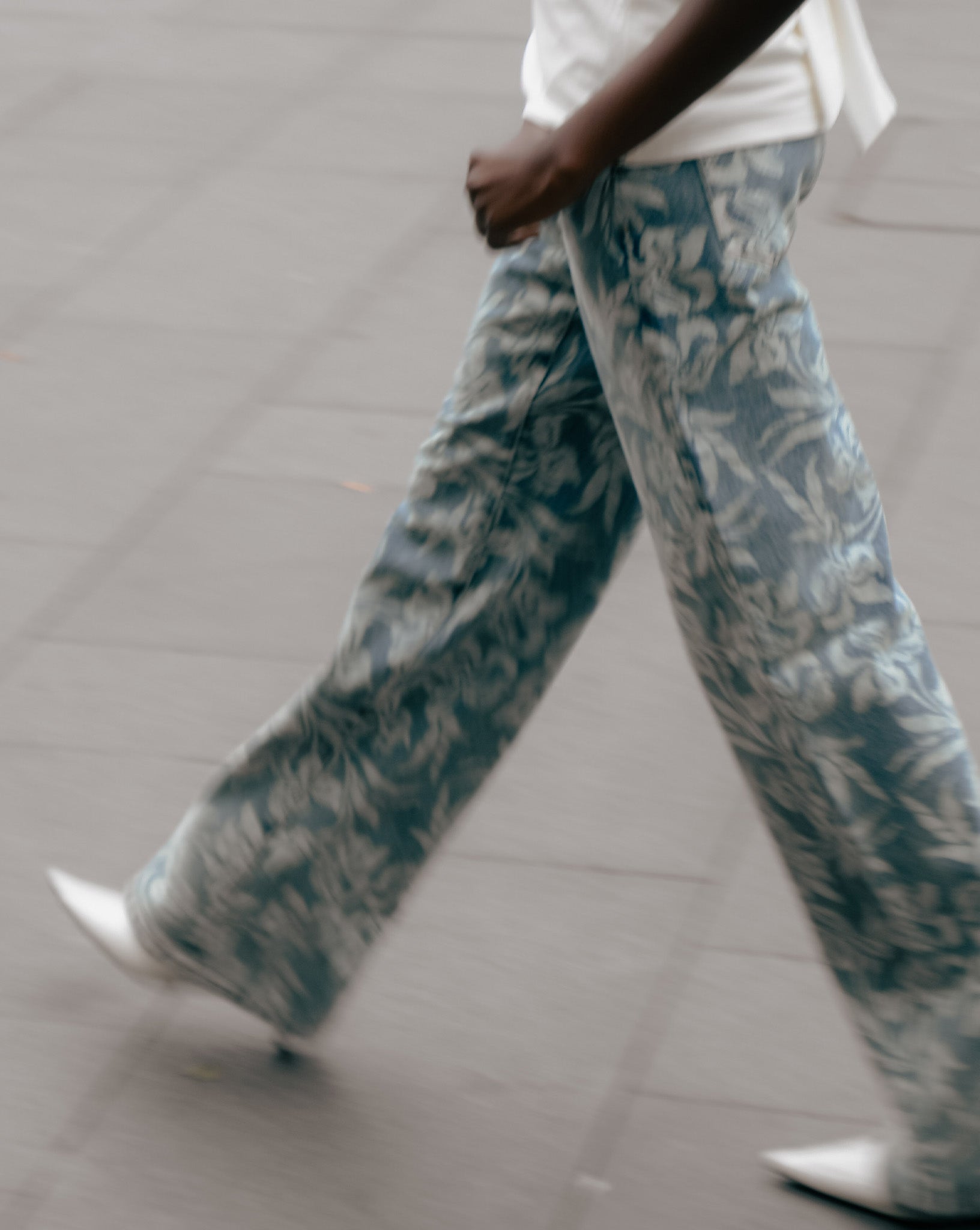 Ashton Jeans Blue Sol Cropped