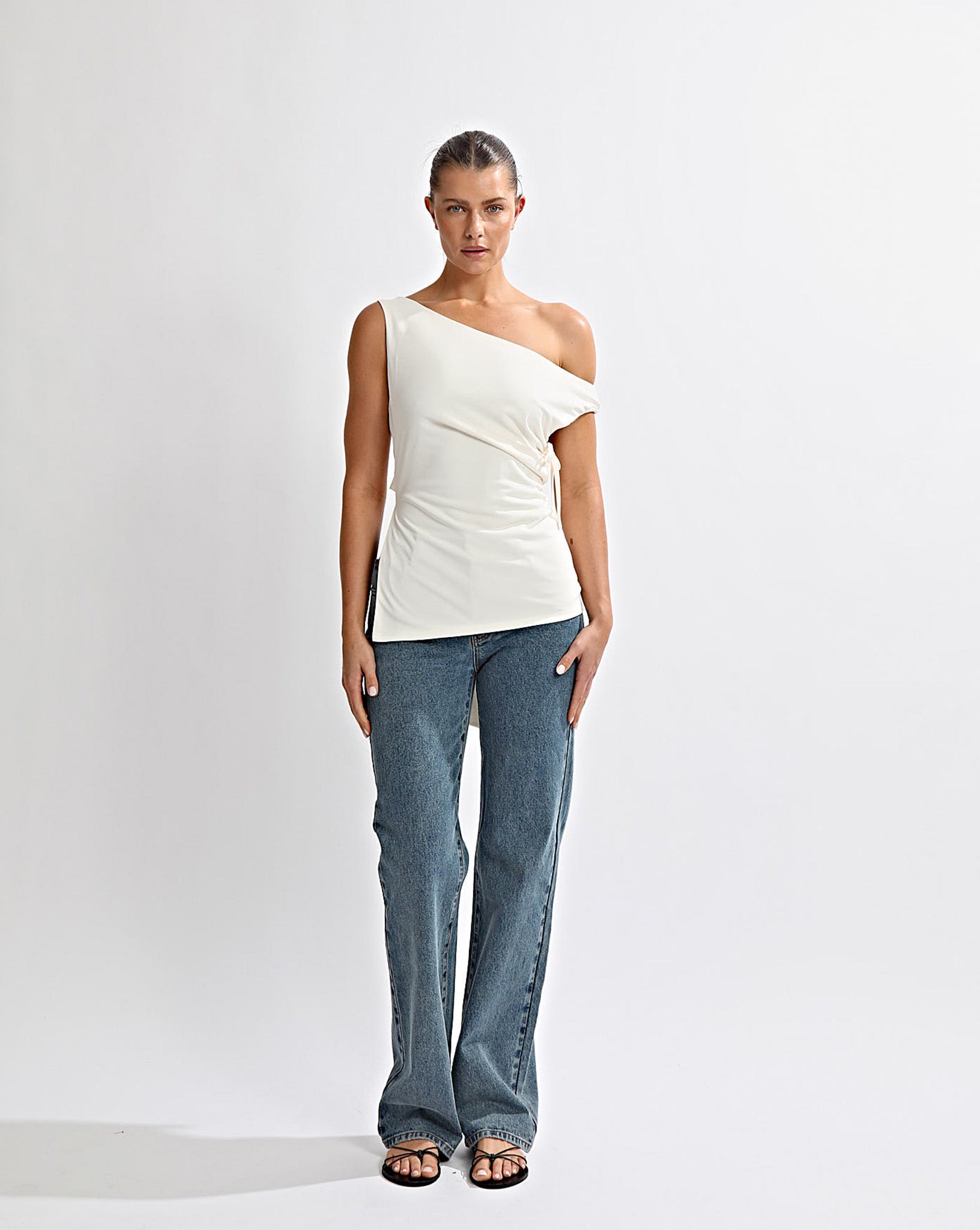 Lani Off Shoulder Top Off White