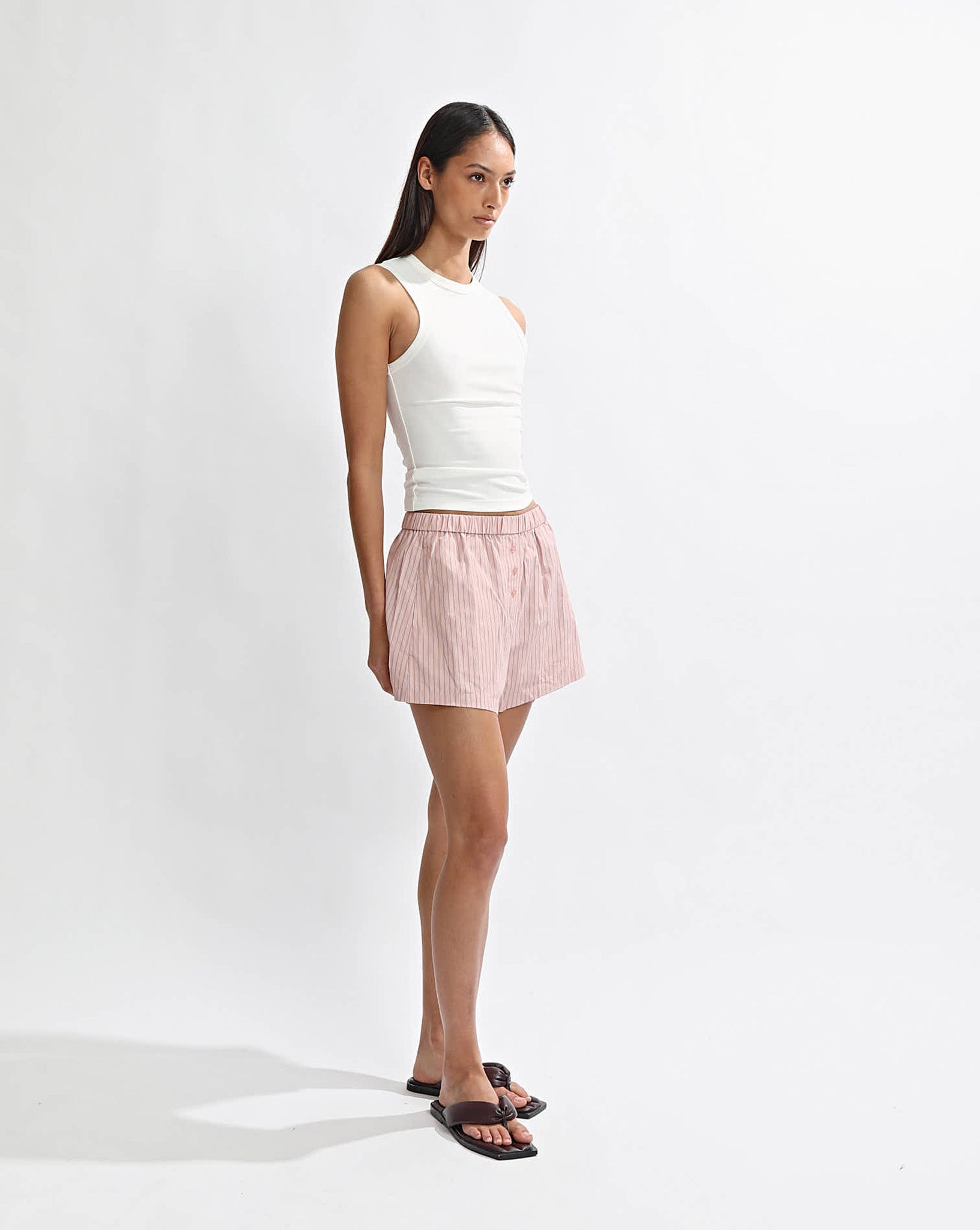 Rowan Shorts Pink Stripe
