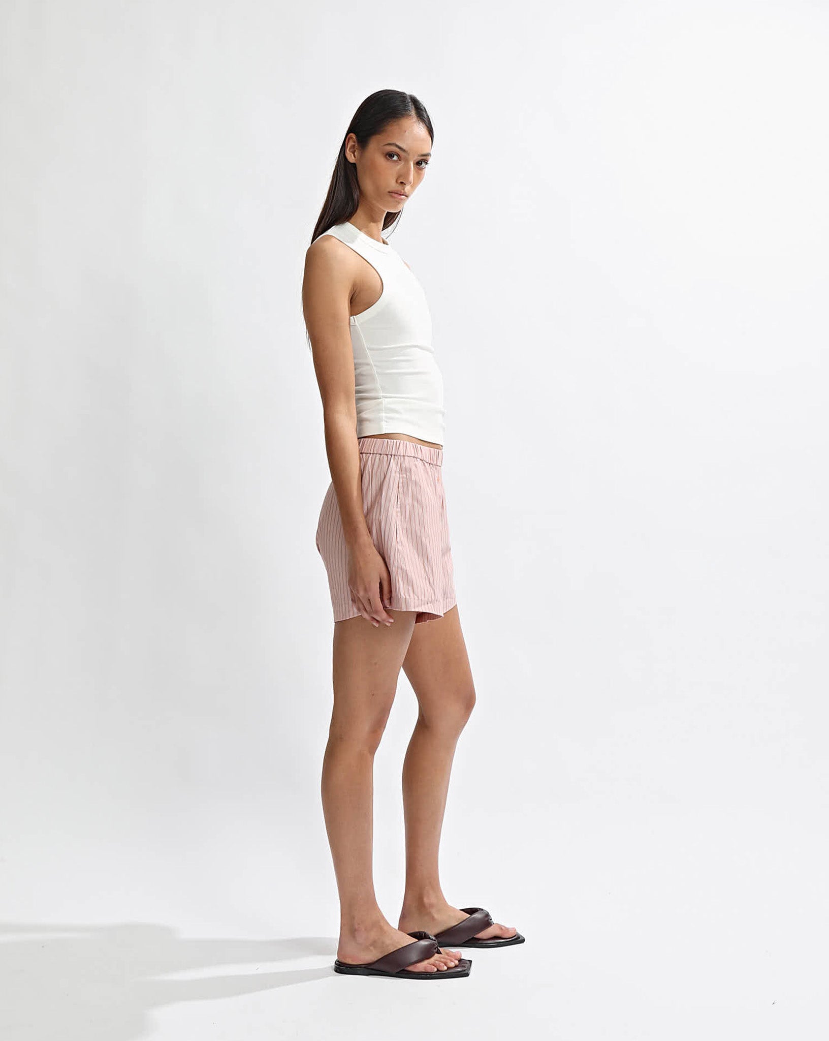 Rowan Shorts Pink Stripe