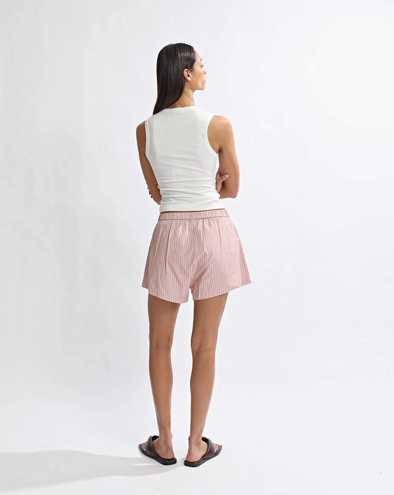 Rowan Shorts Pink Stripe