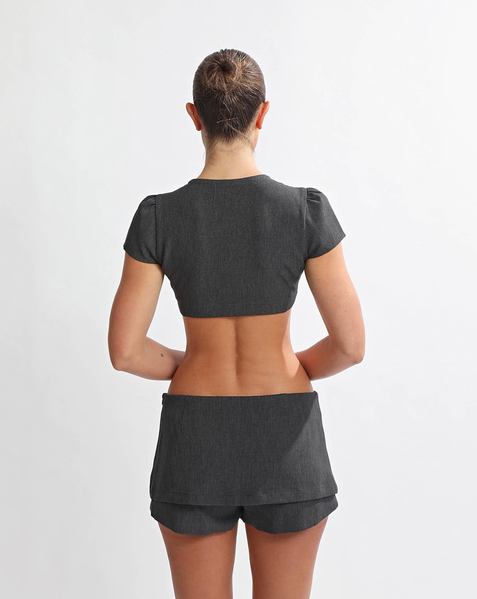 Tori Top Dark Grey
