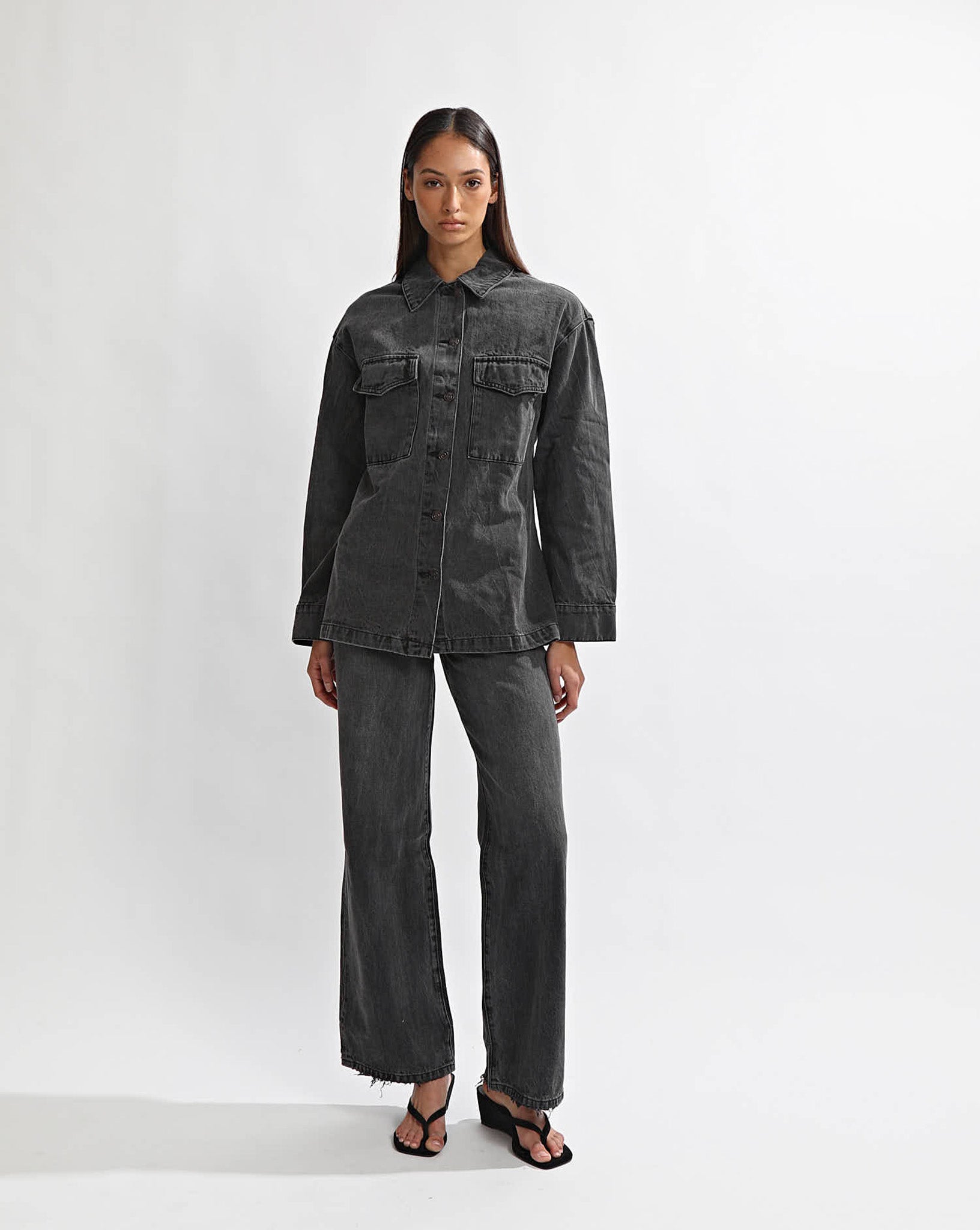 Harley High Rise Jeans Black