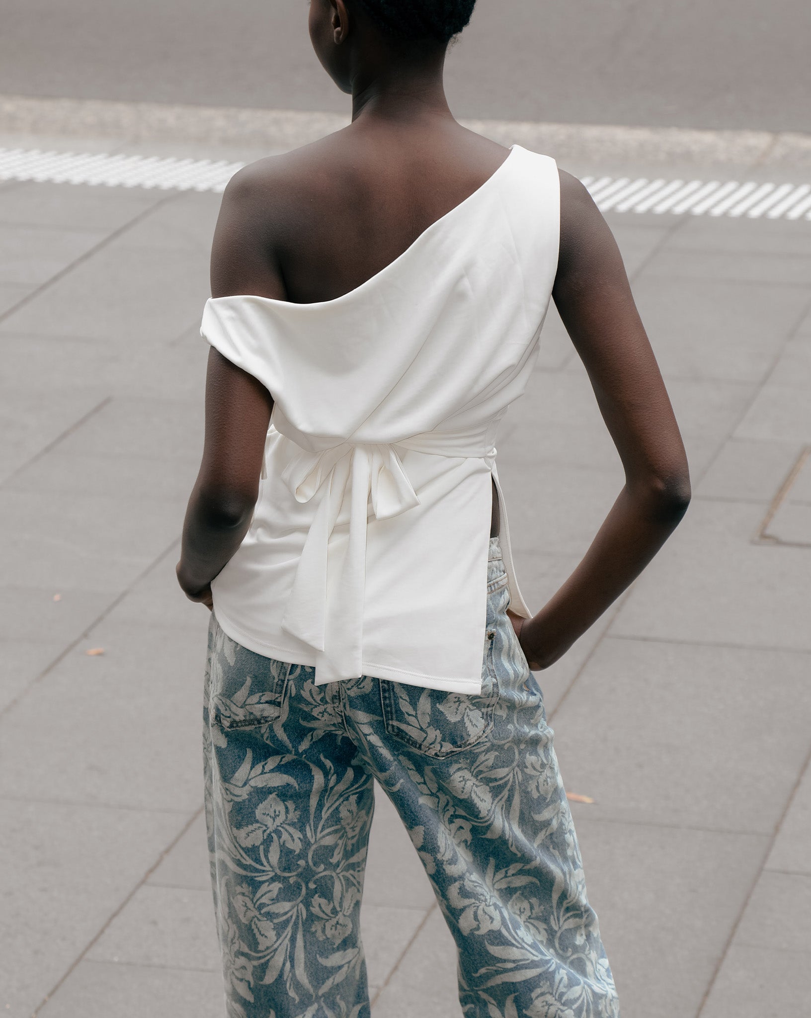 Lani Off Shoulder Top Off White