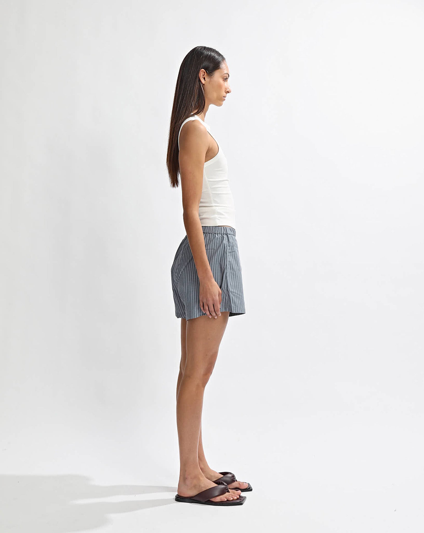 Rowan Shorts Steel Stripe