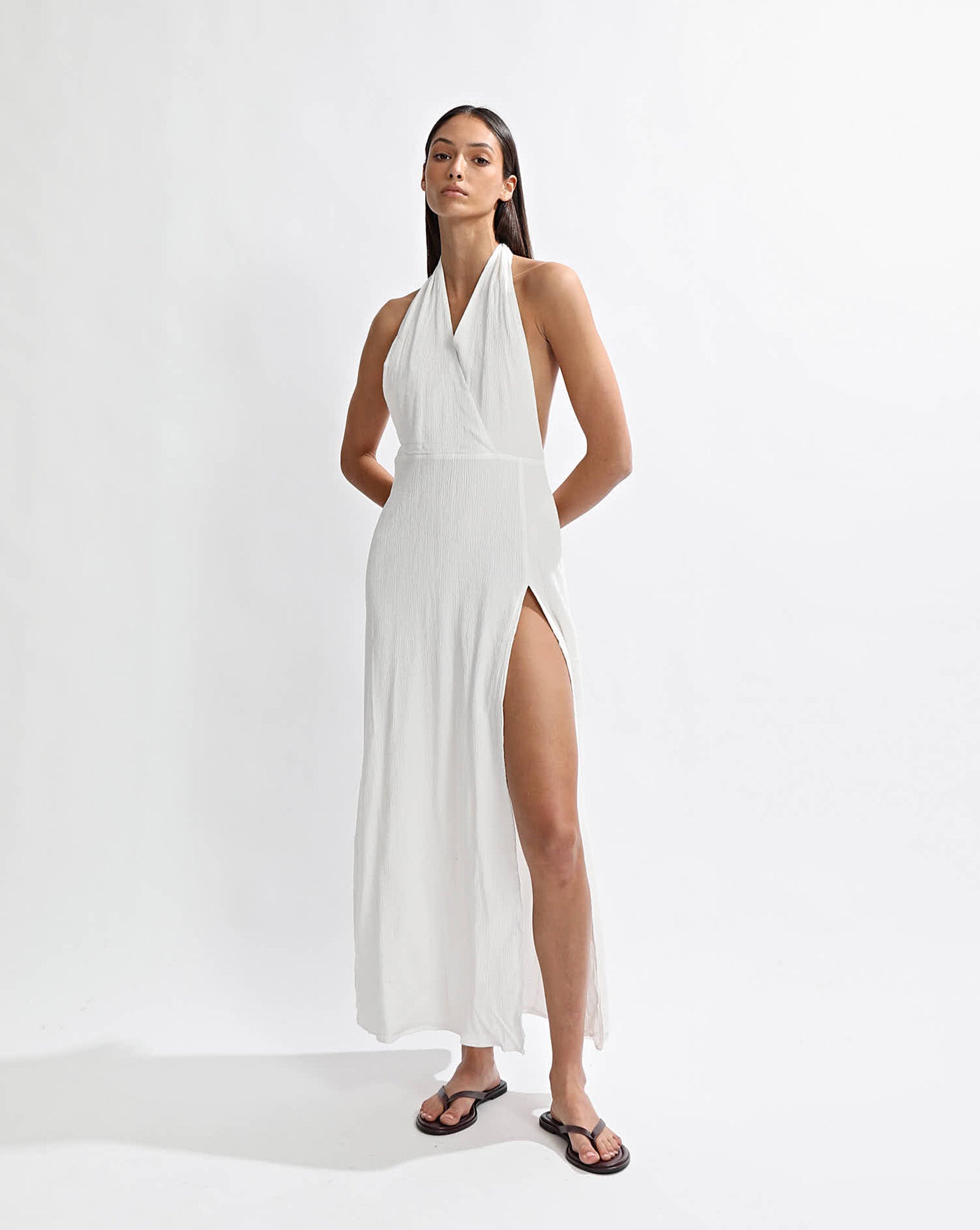 Vera Maxi Dress White