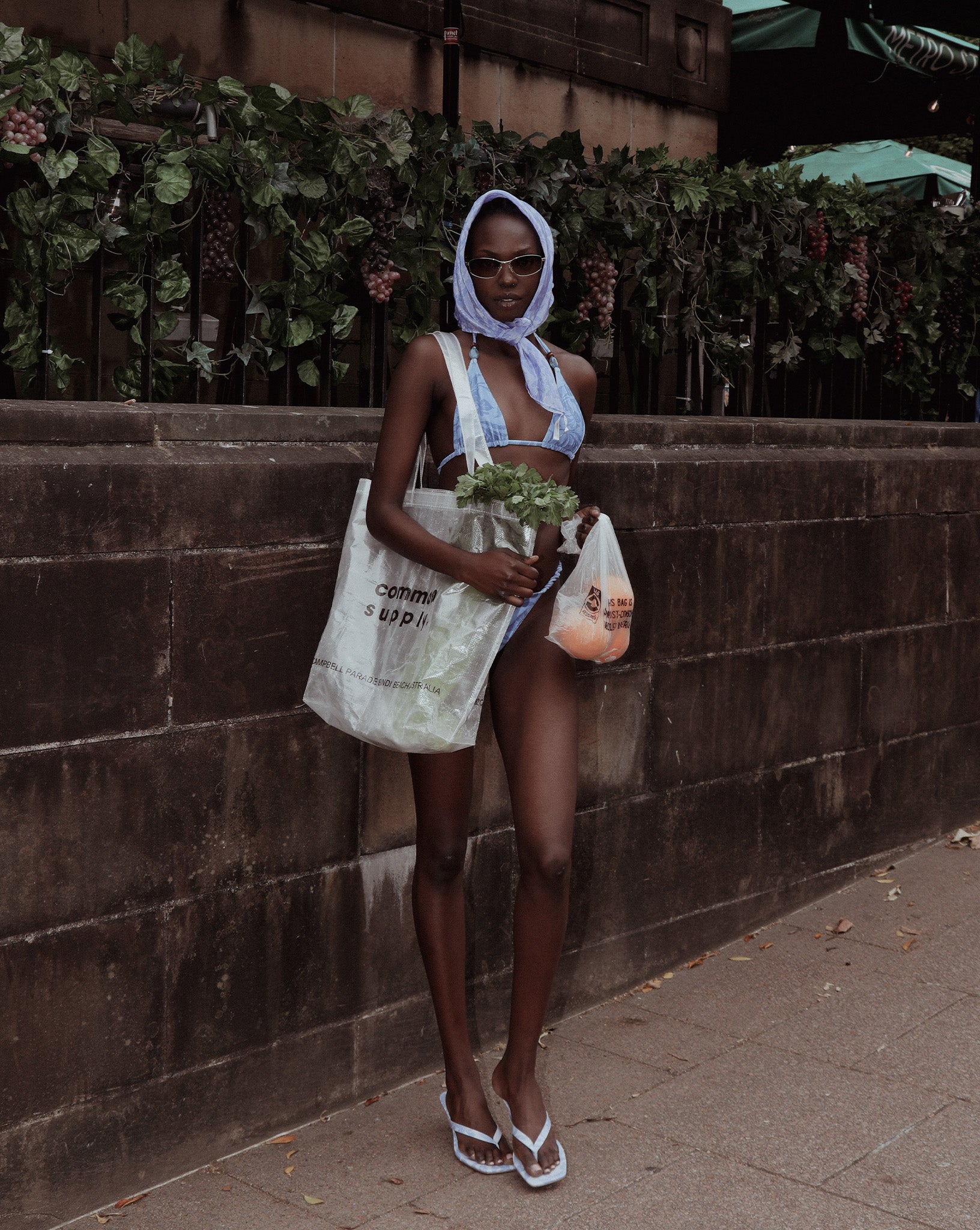 Nali Tri Bikini Top Blue Sol