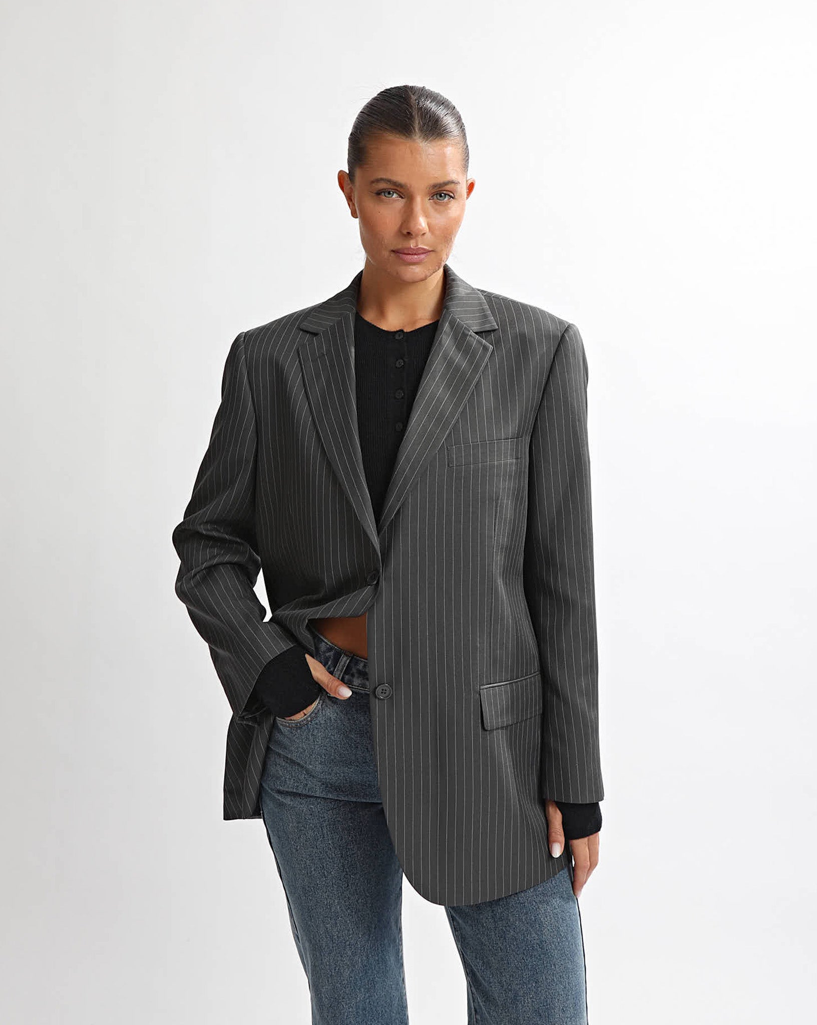 Miles Blazer Grey