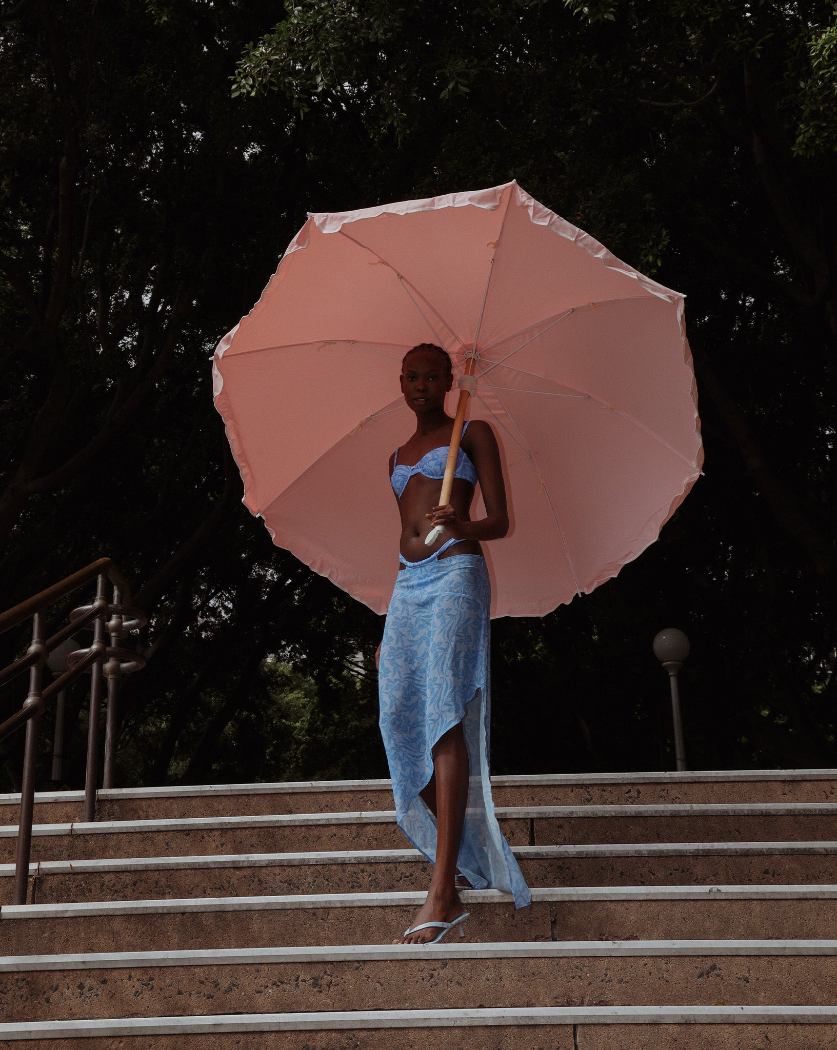 Adriana Sheer Skirt Azzure Sol