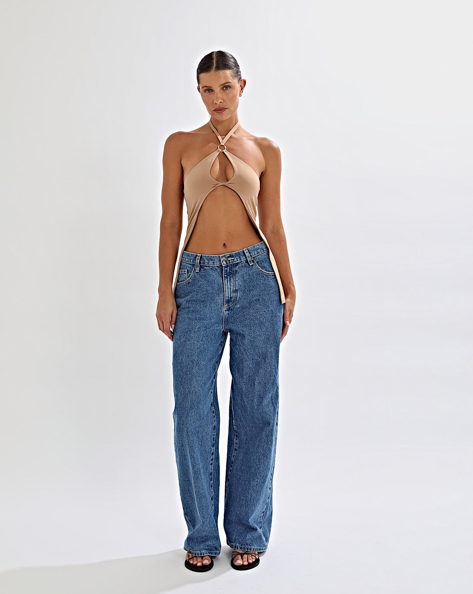 Pamela Halter Top Biscuit