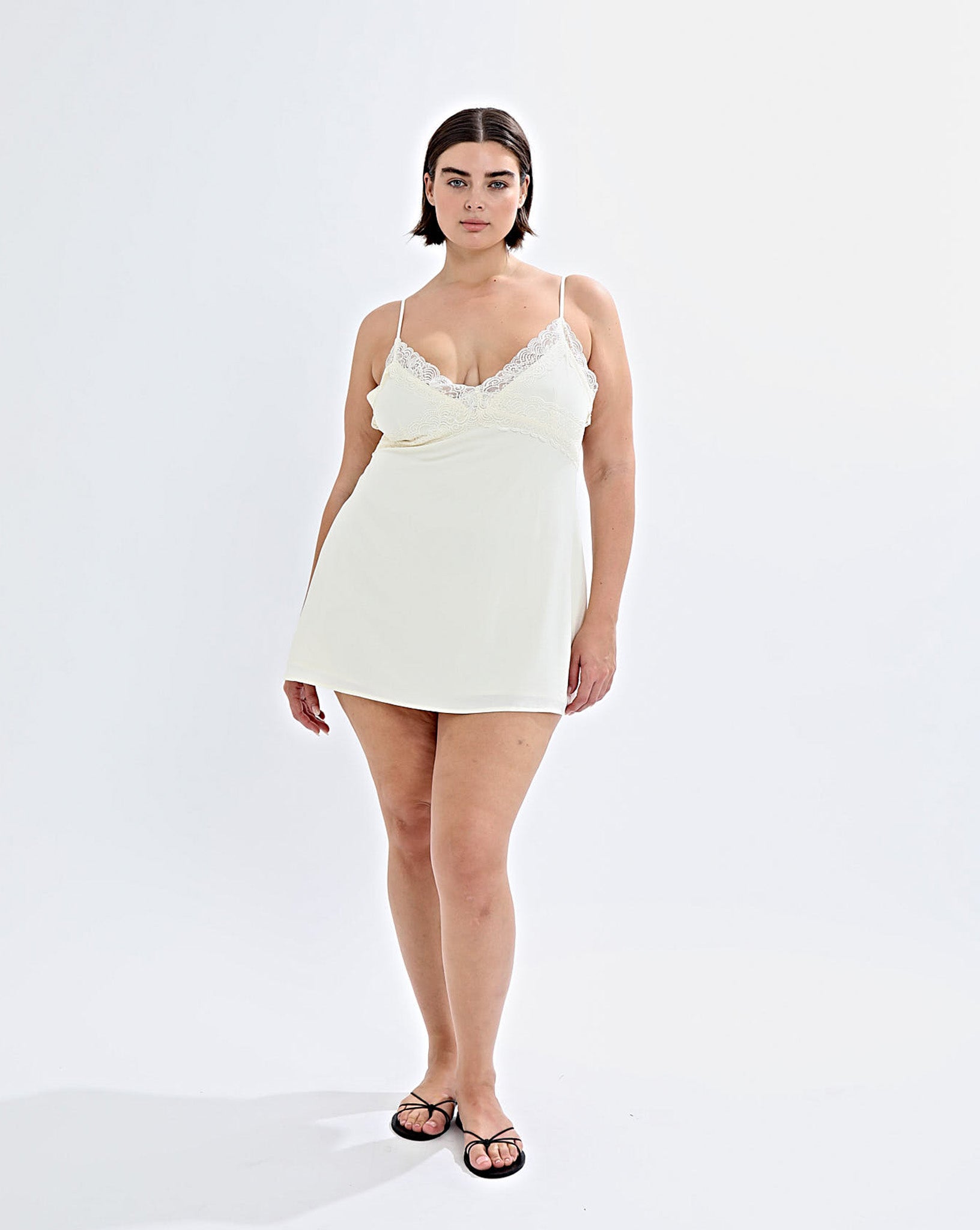 Lily Mini Dress Ivory