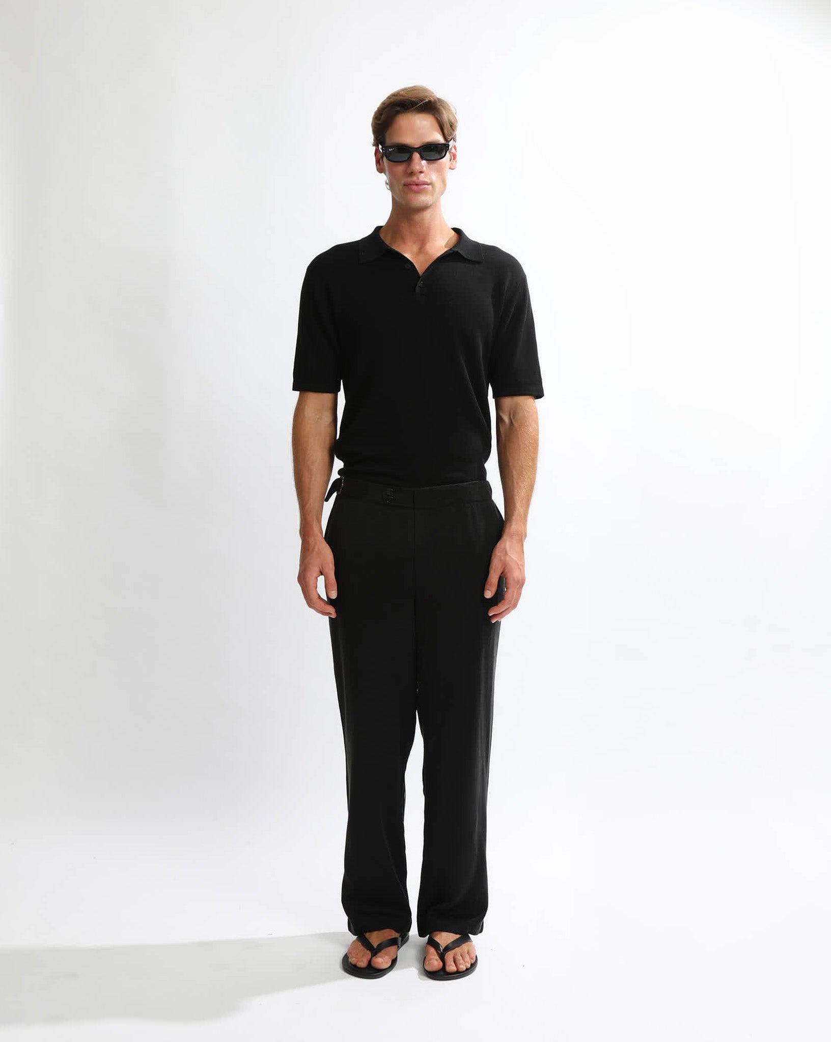 Blake Knit Top Black
