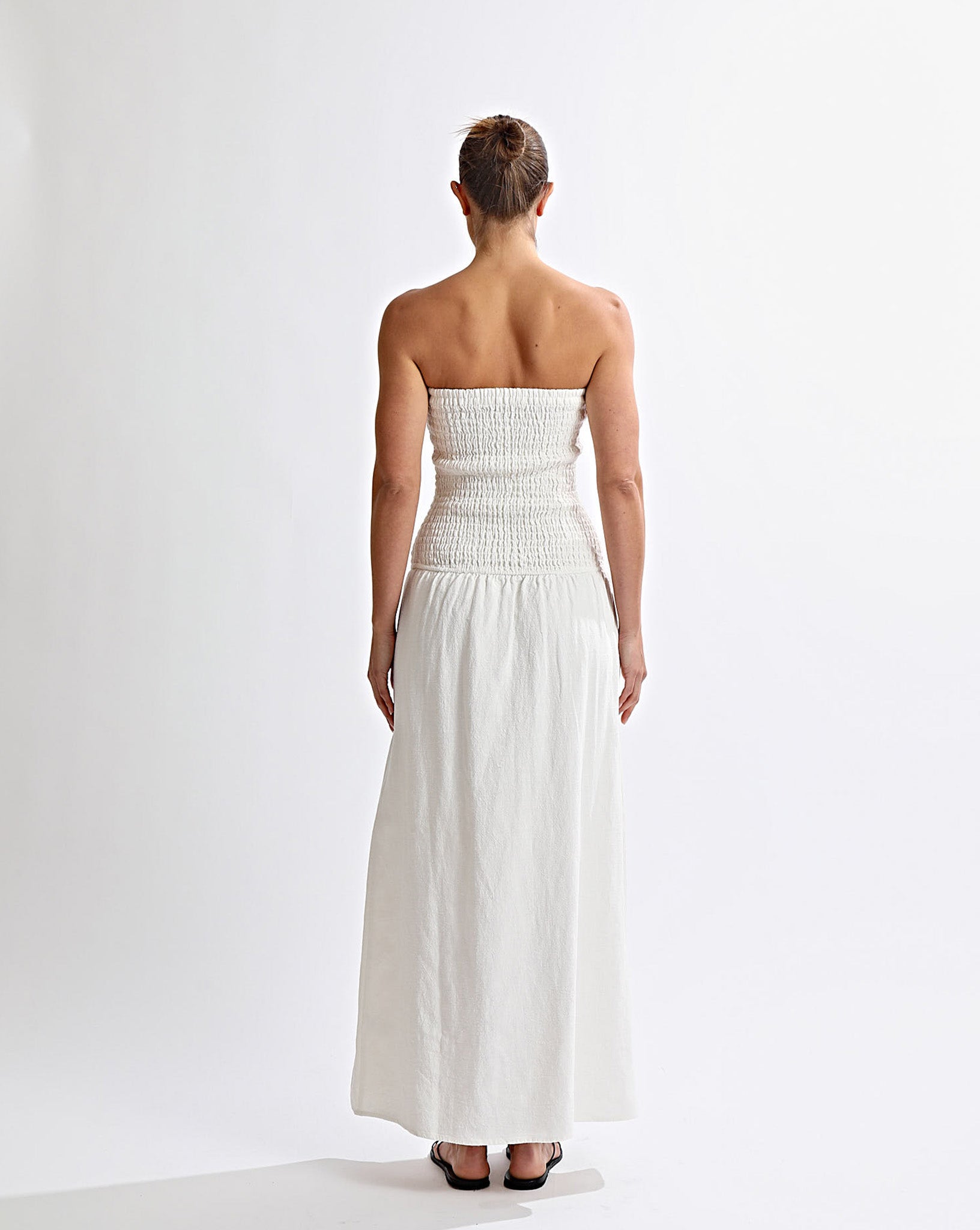 Evie Maxi Dress Off White