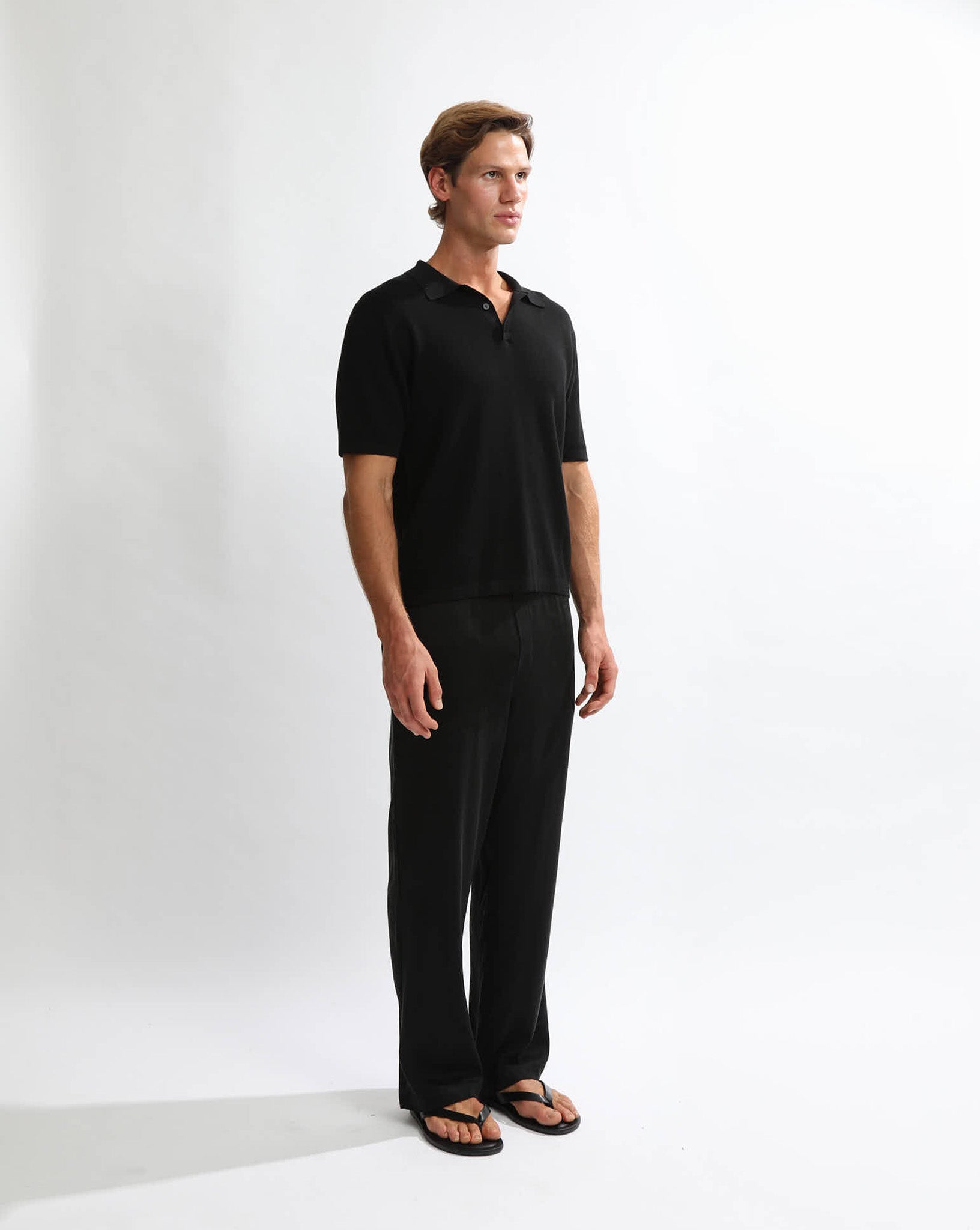Blake Knit Top Black