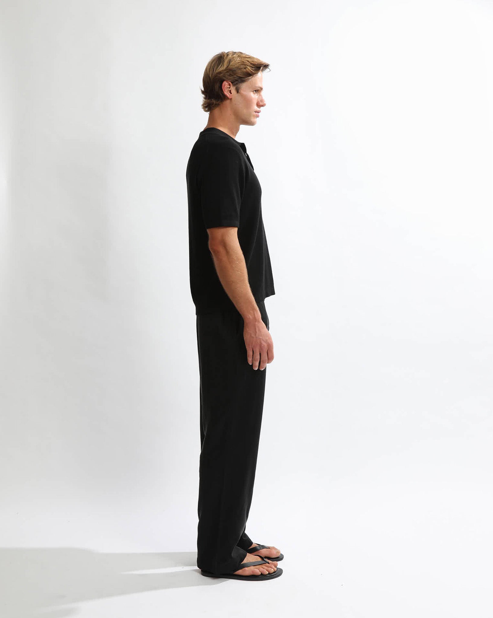 Blake Knit Top Black