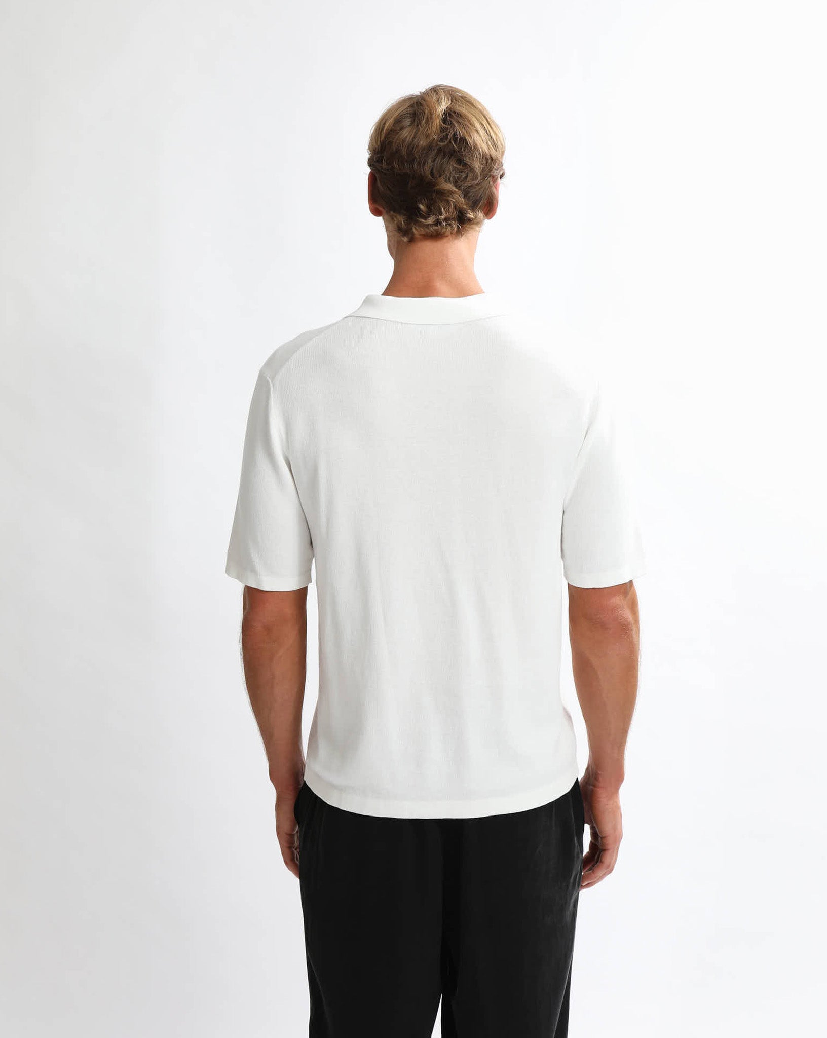Blake Knit Top White