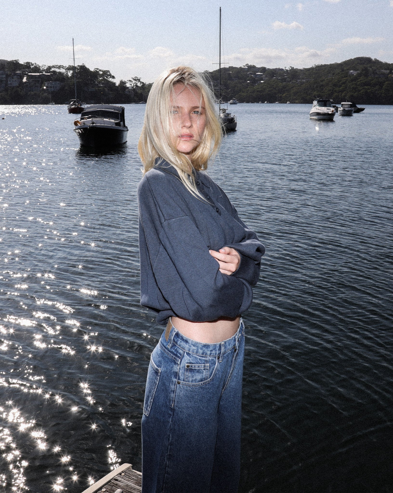 Henri Knit Jersey Navy