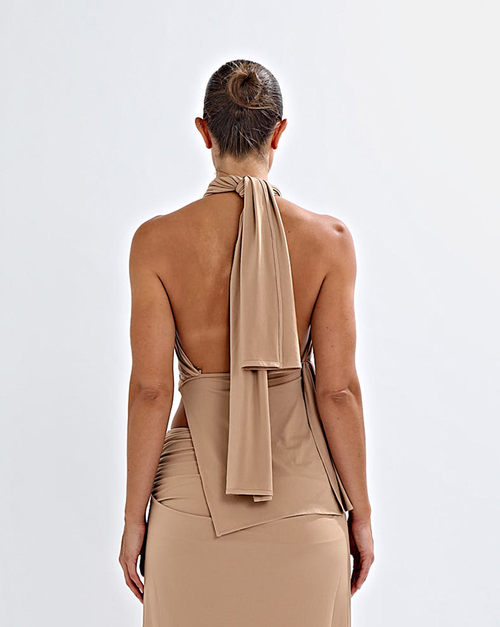 Pamela Wrap Top Biscuit