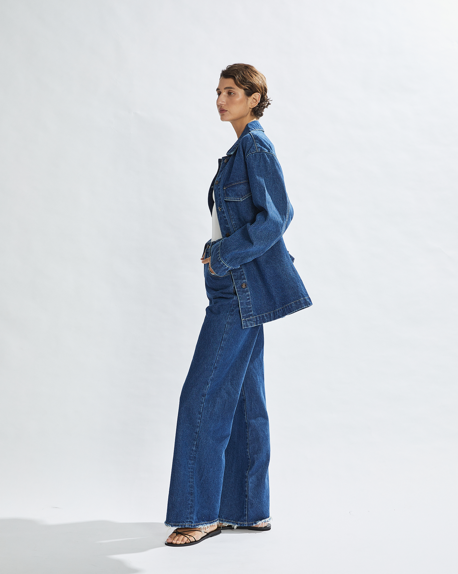 Harley Denim Shirt Vintage Blue