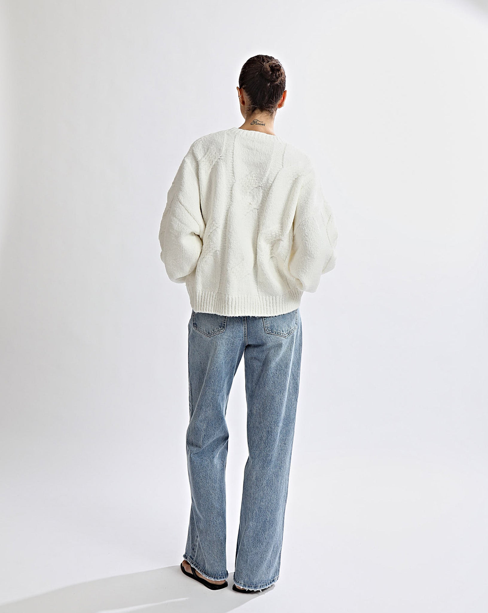 Bimmi Knit Jumper Cream