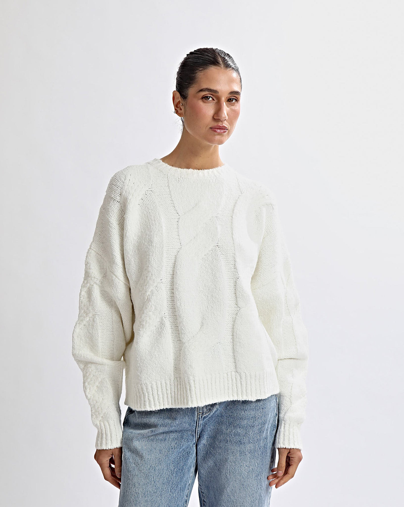 Bimmi Knit Jumper Cream