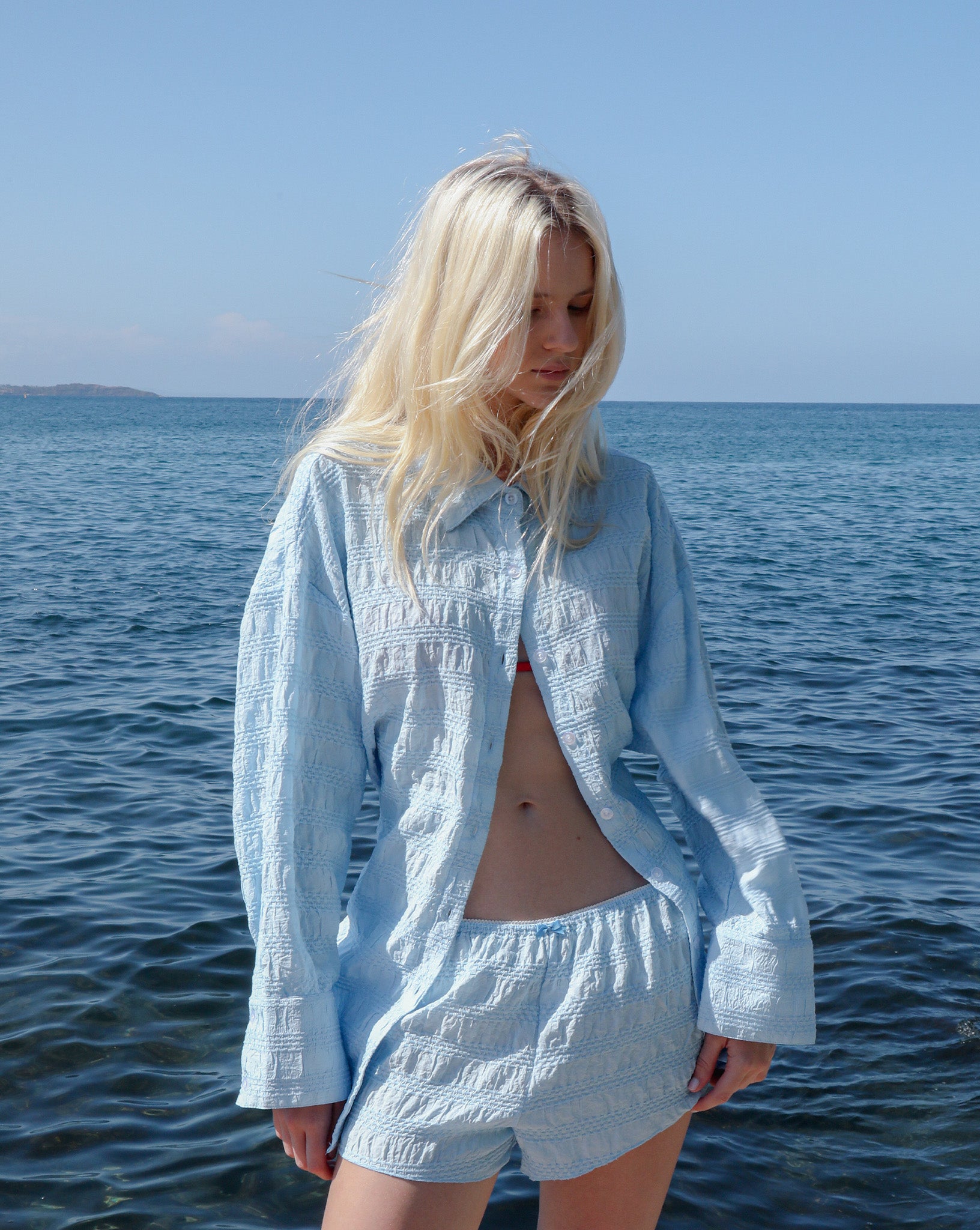 Andi Shorts Sky Blue