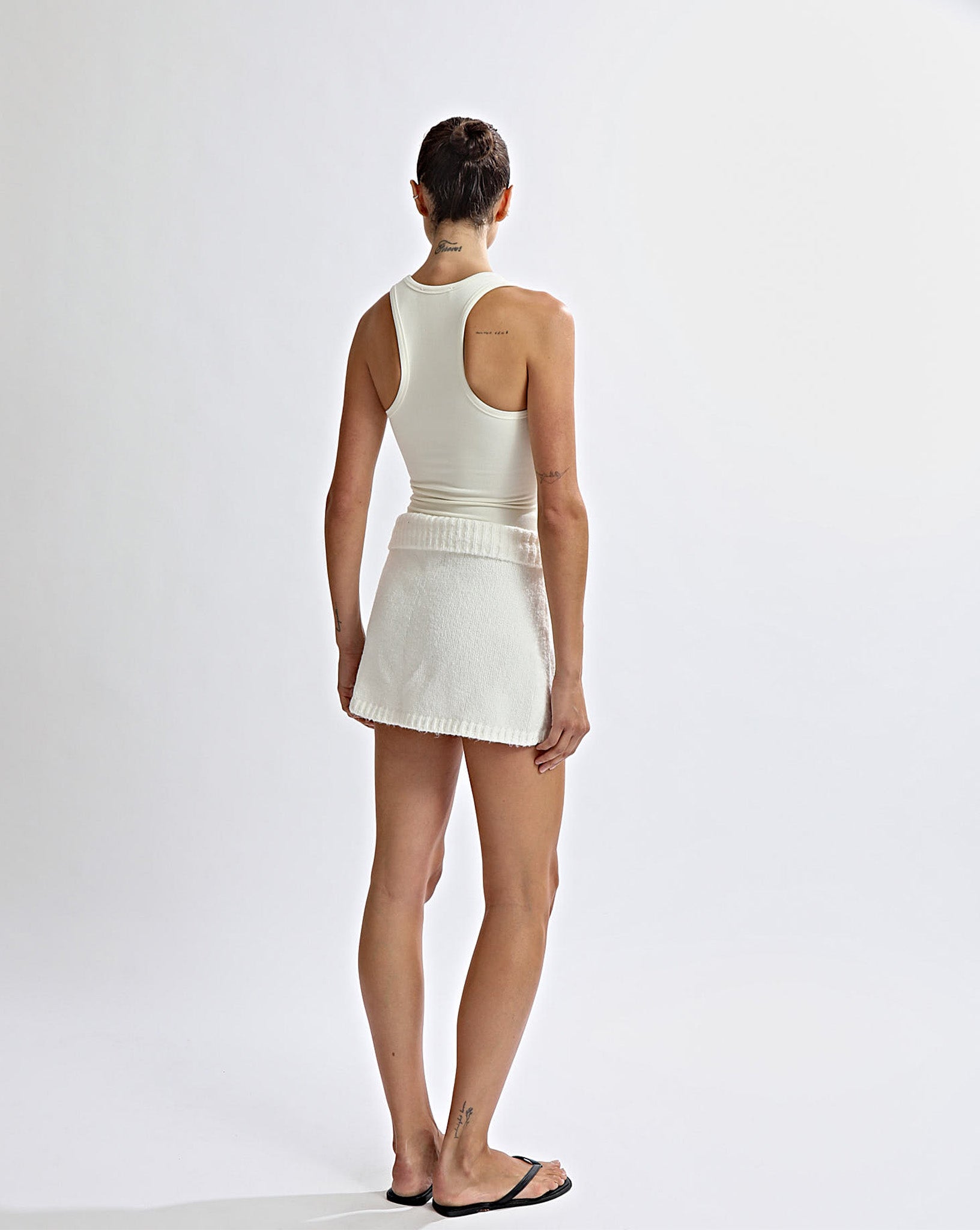 Bimmi Knit Skirt Cream