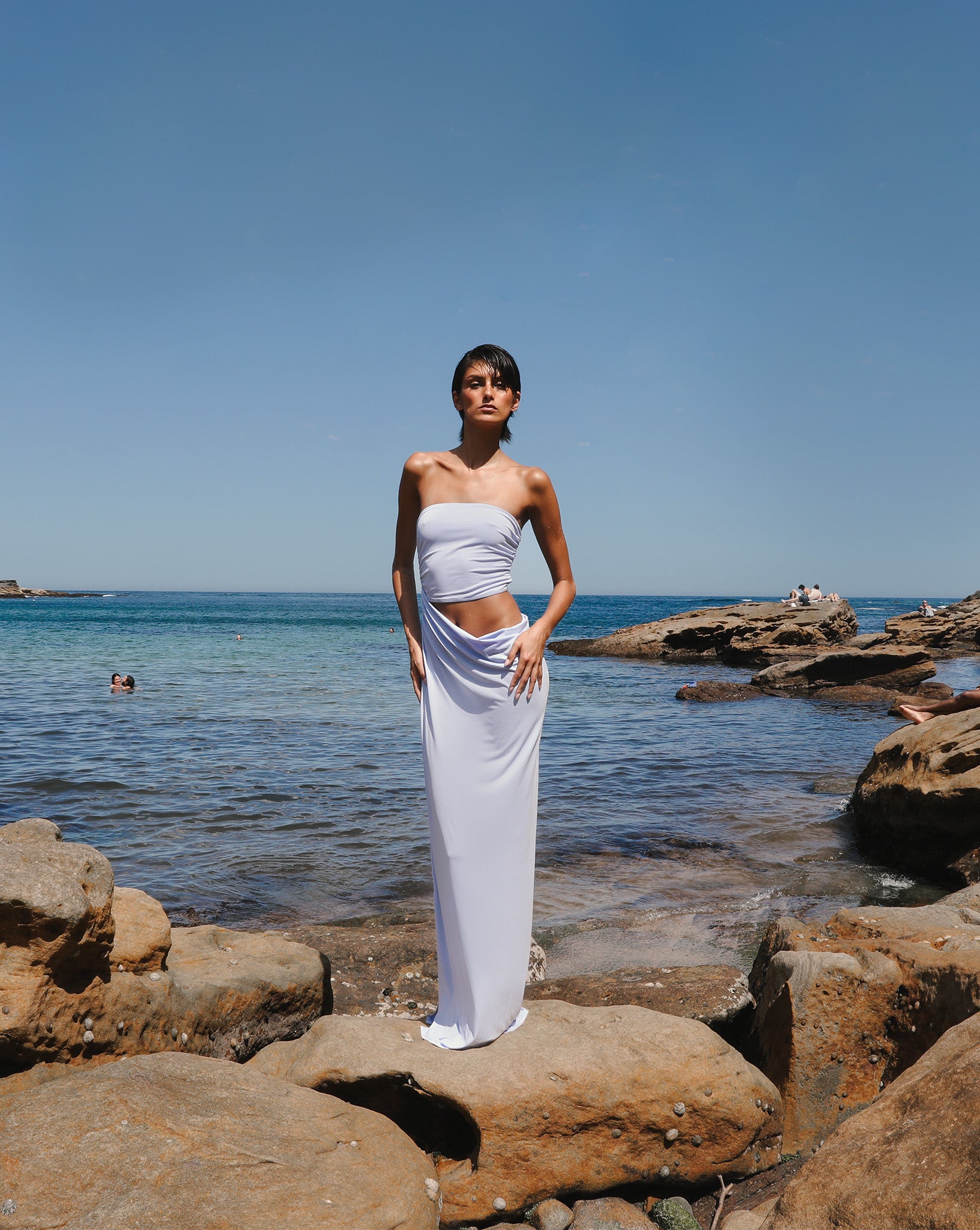 Kylie Maxi Dress Periwinkle