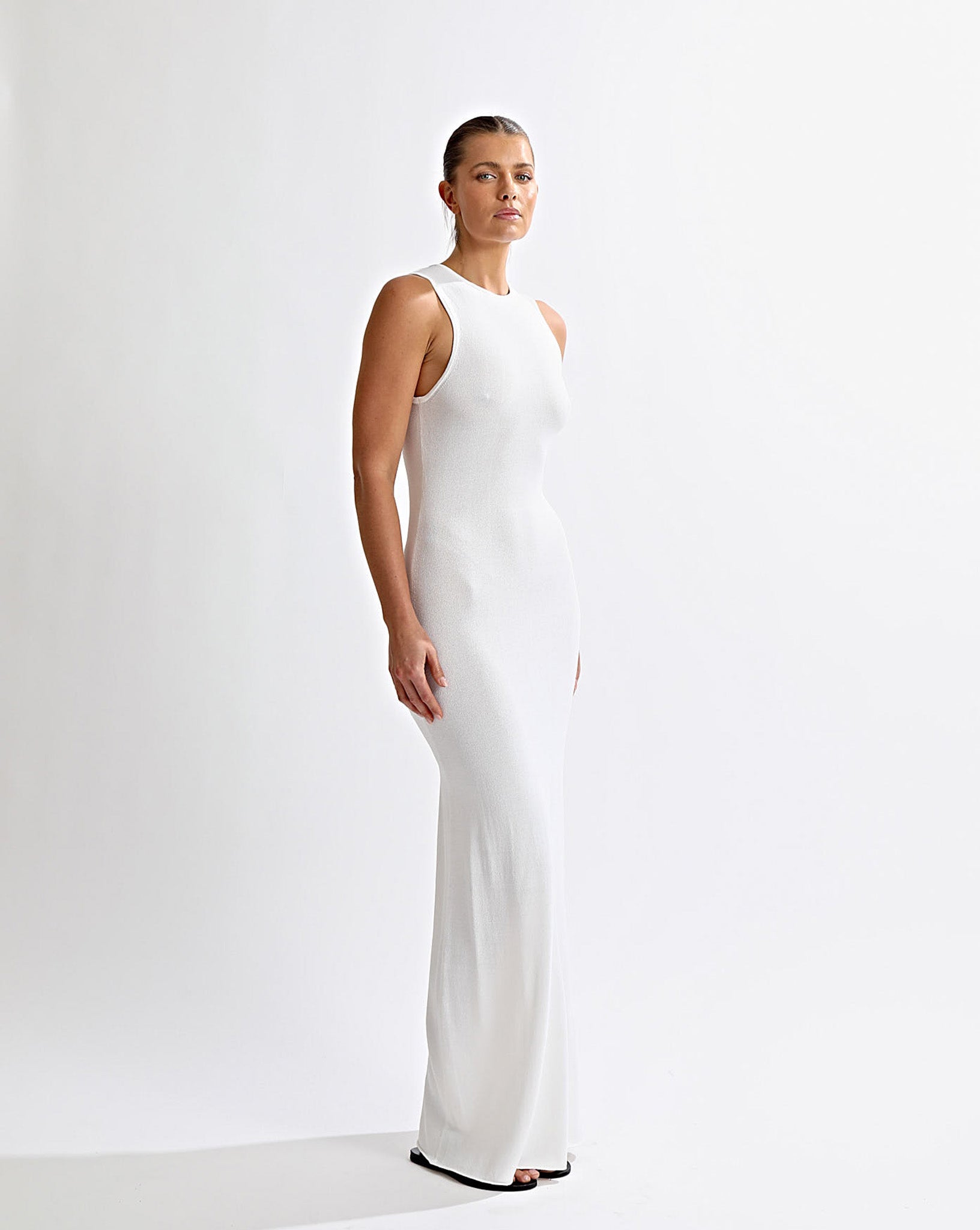 Jona Maxi Dress Ivory