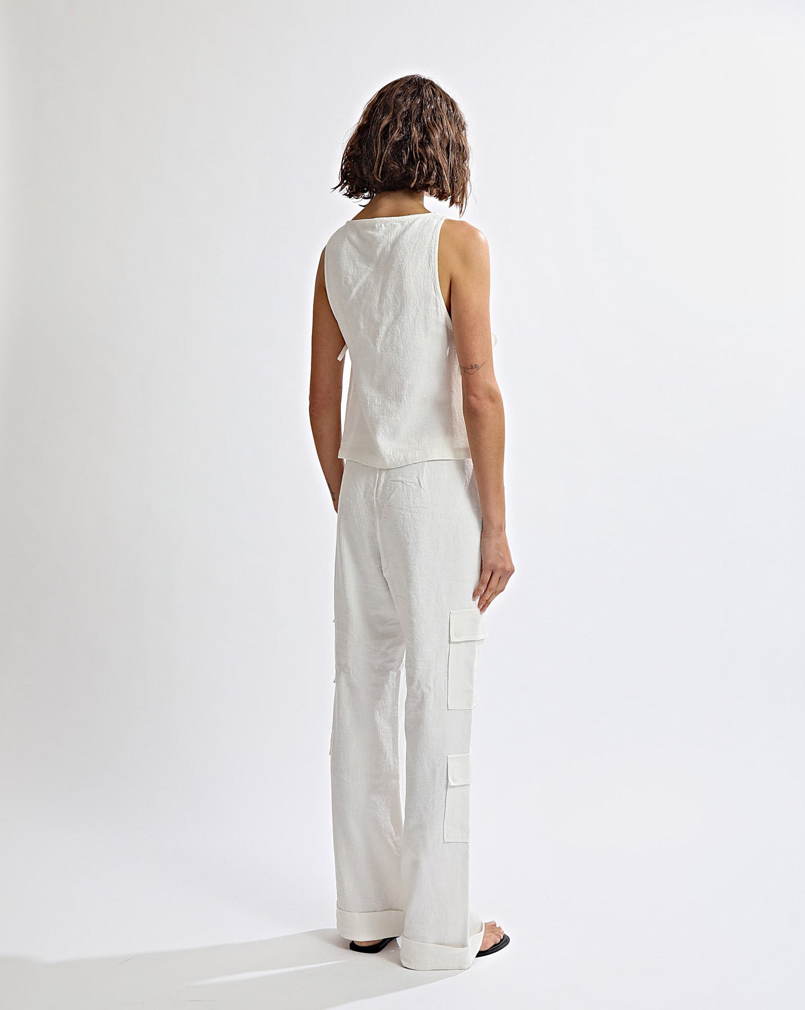 Evie Trousers Off White