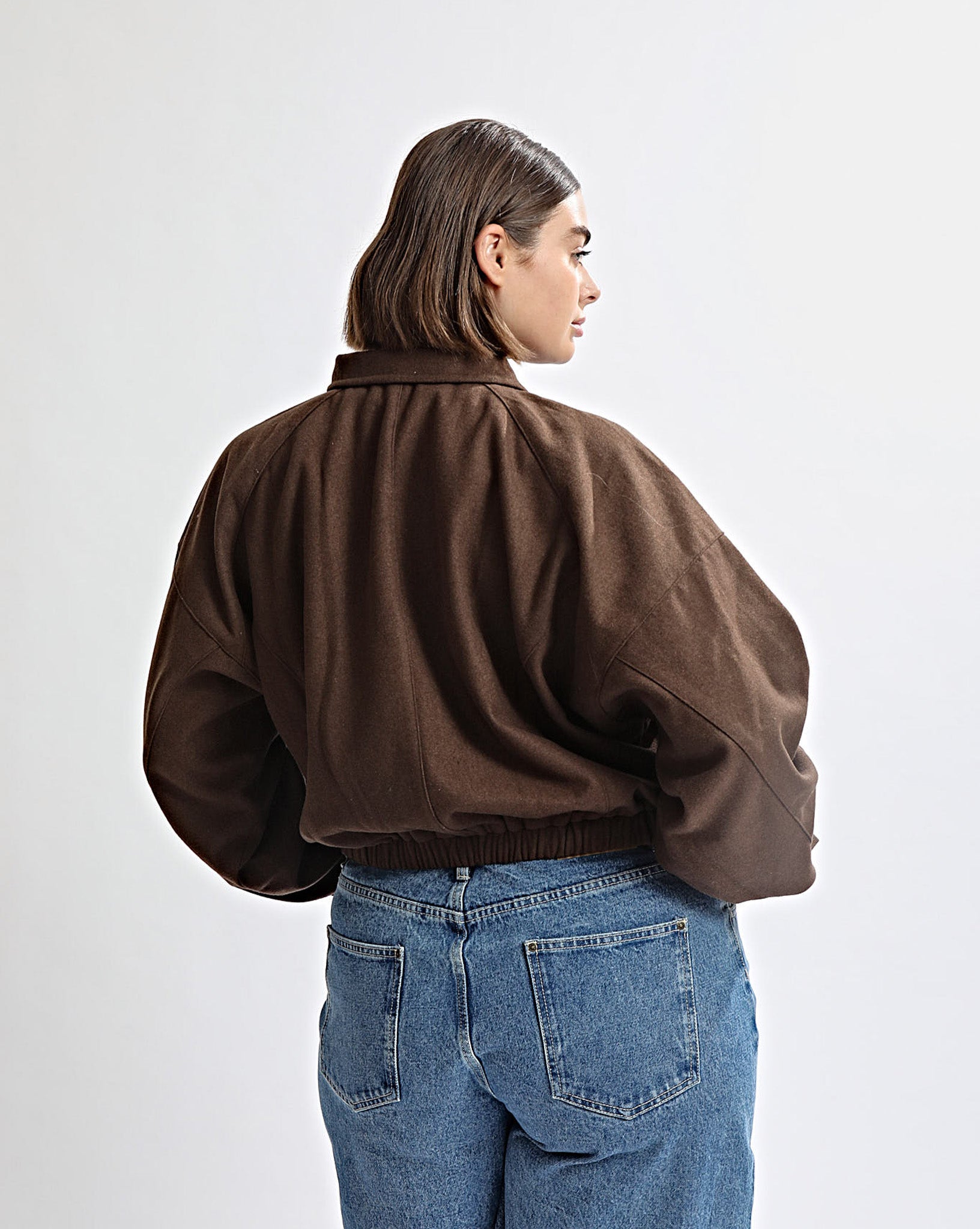 Danny Bomber Jacket Chocolate