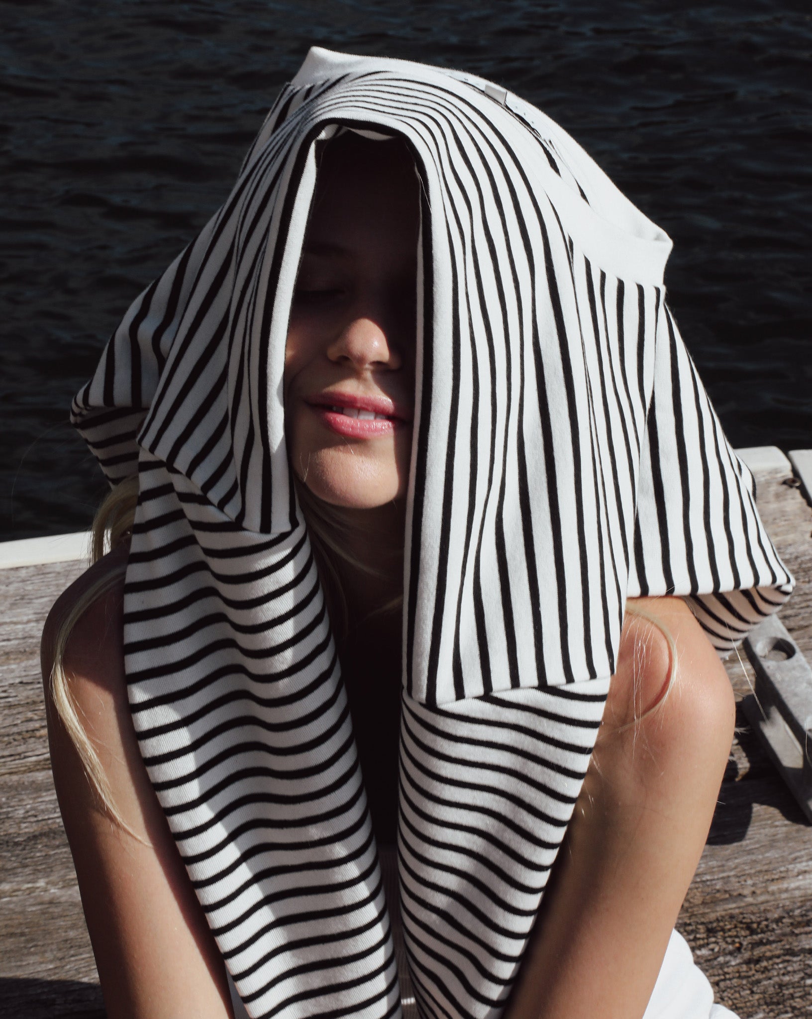 Paris Long Sleeve Top Stripe