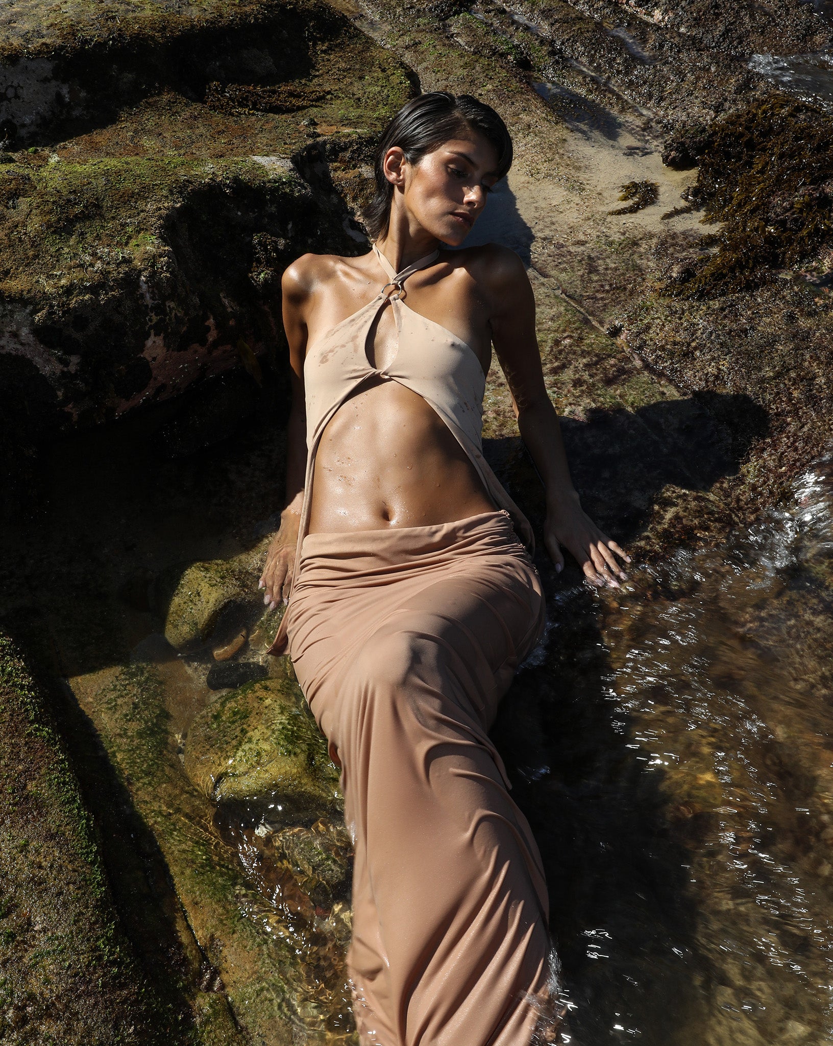 Pamela Halter Top Biscuit