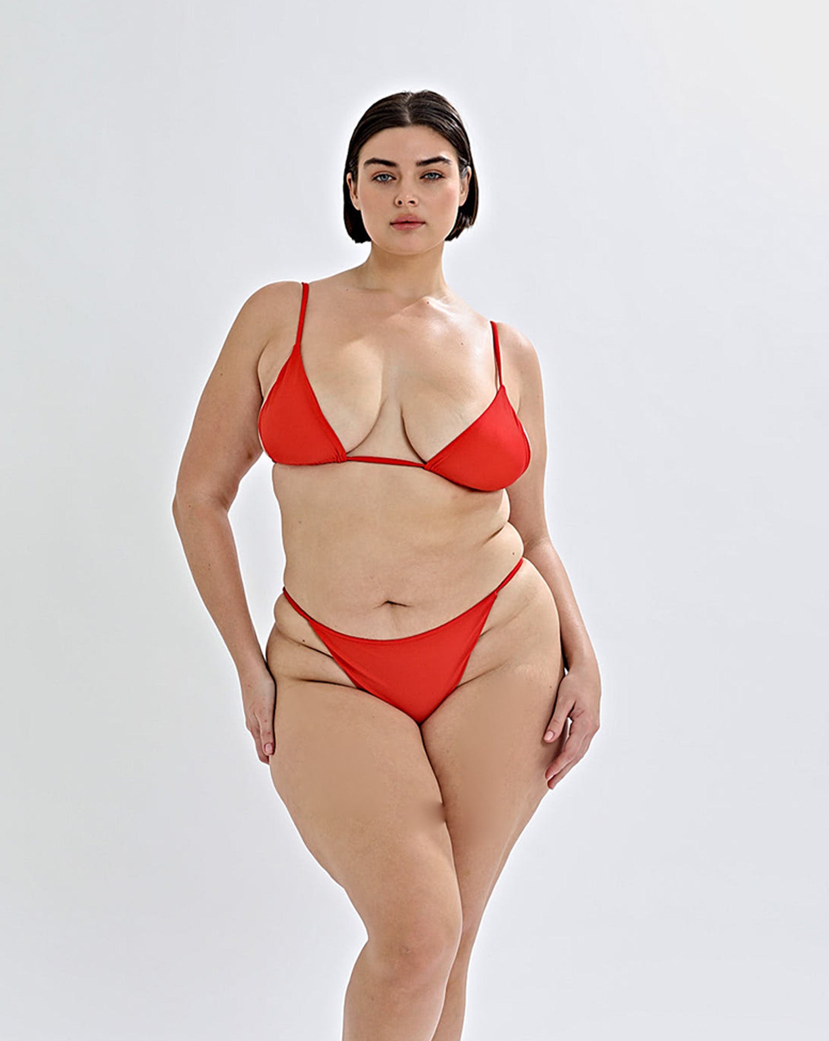 Alani Tri Bikini Top Chilli Red