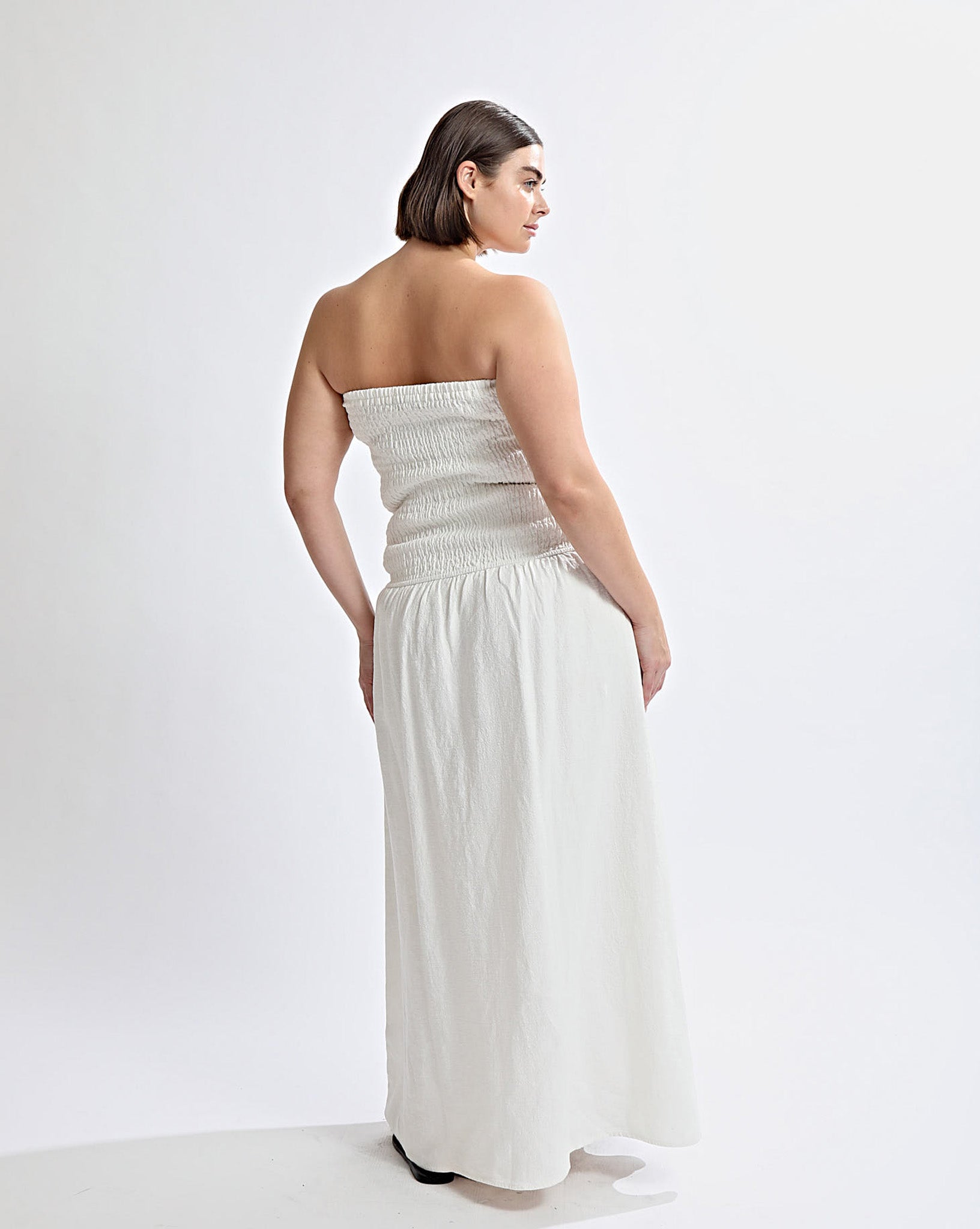 Evie Maxi Dress Off White