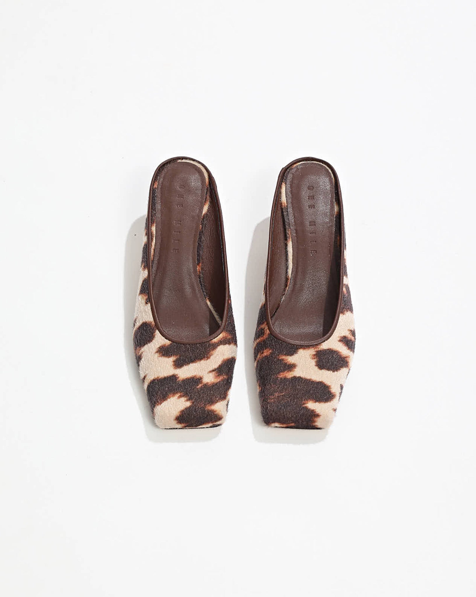 Natasha Square Toe Heel Animal