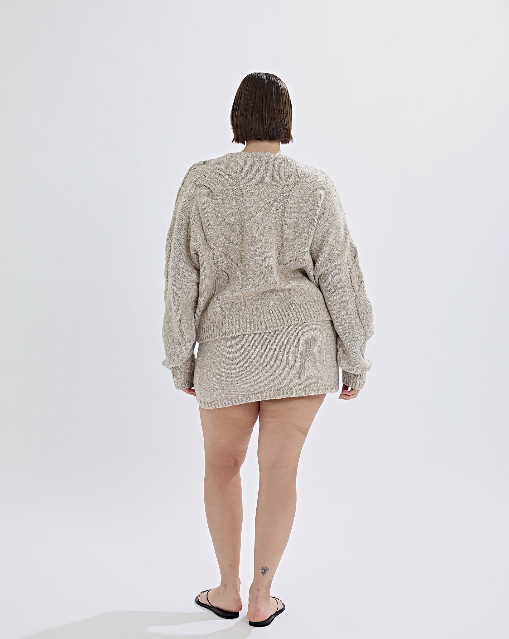 Bimmi Knit Jumper Beige