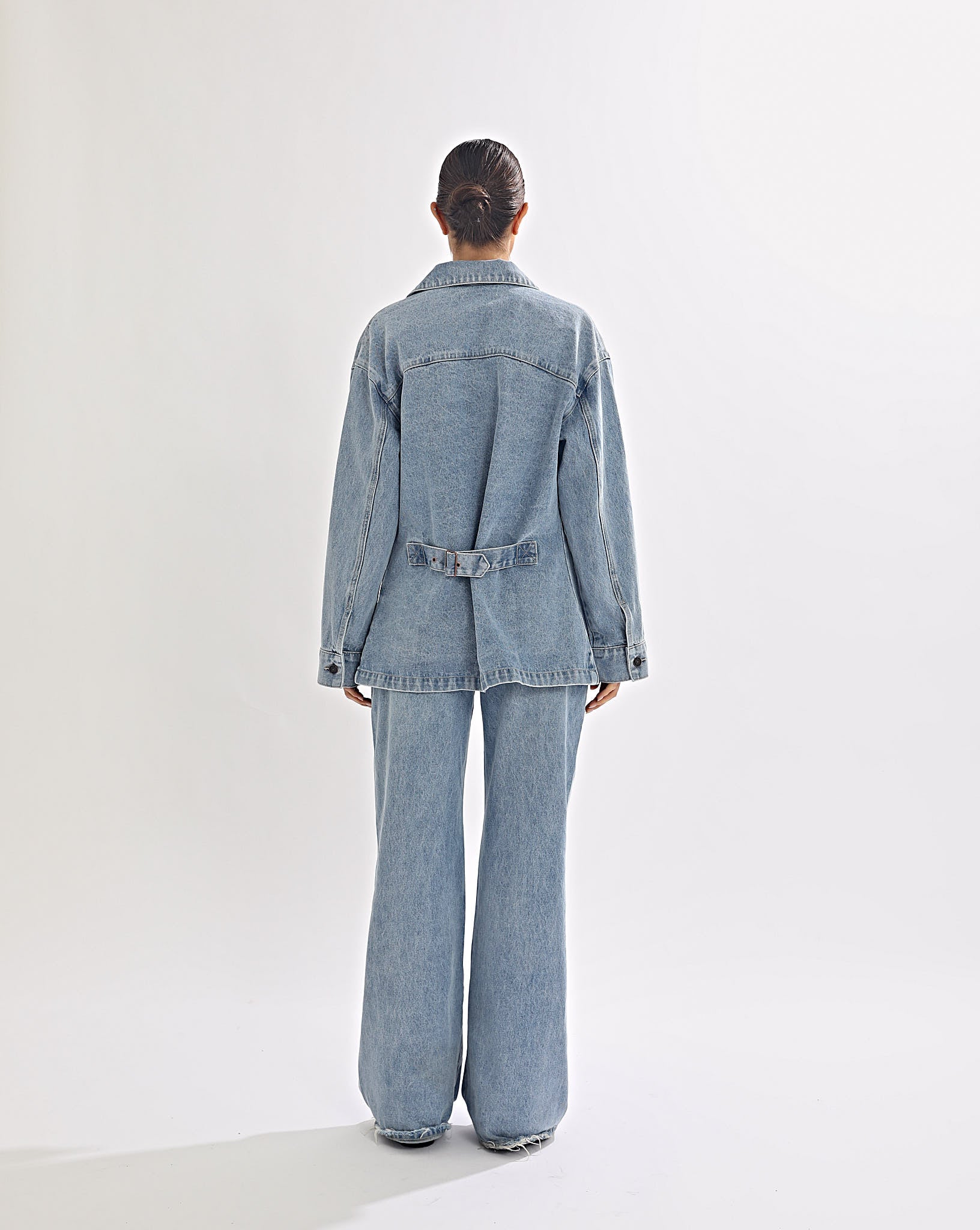 Harley Denim Shirt Mid Blue