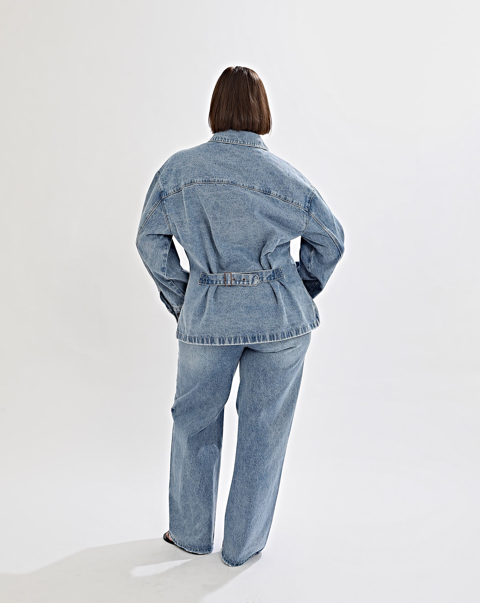 Harley Denim Shirt Mid Blue