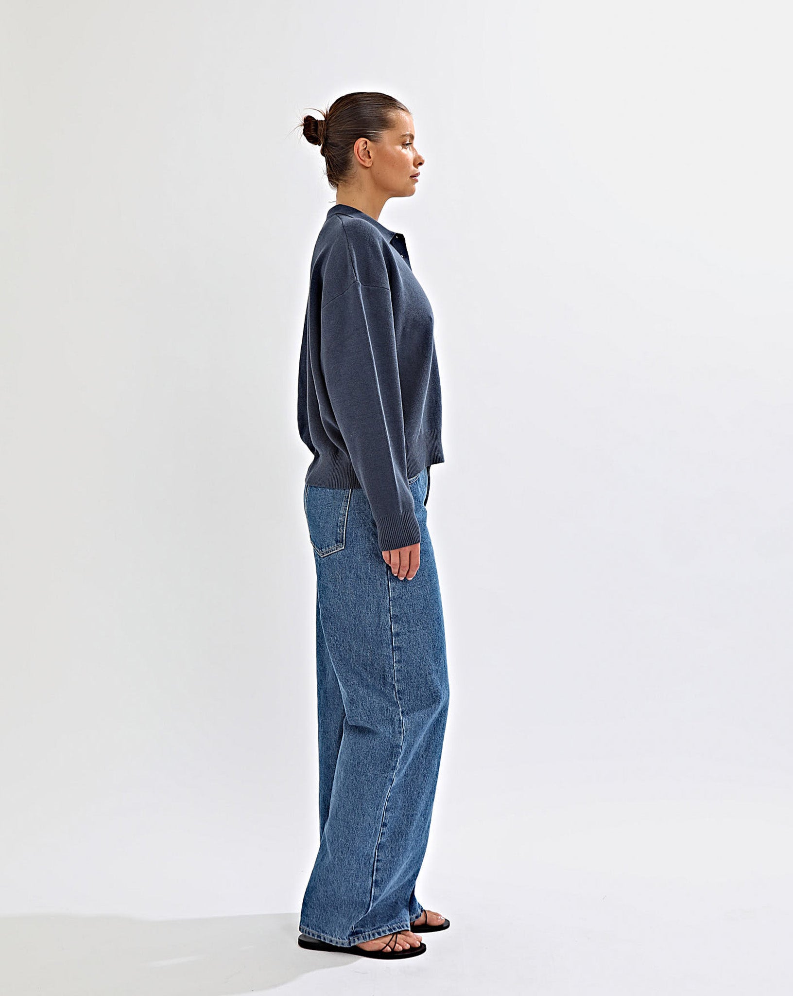 Henri Knit Jersey Navy