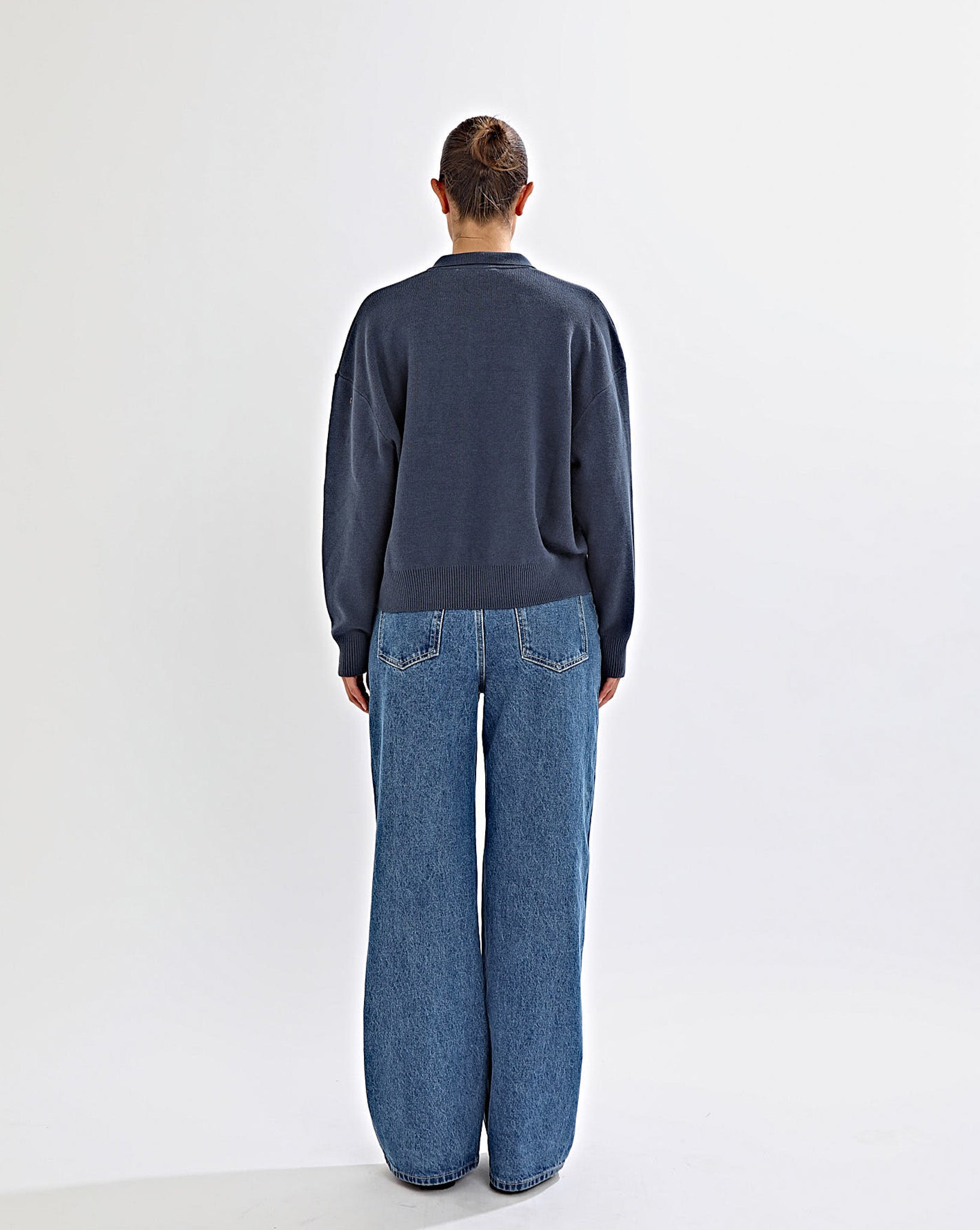 Henri Knit Jersey Navy