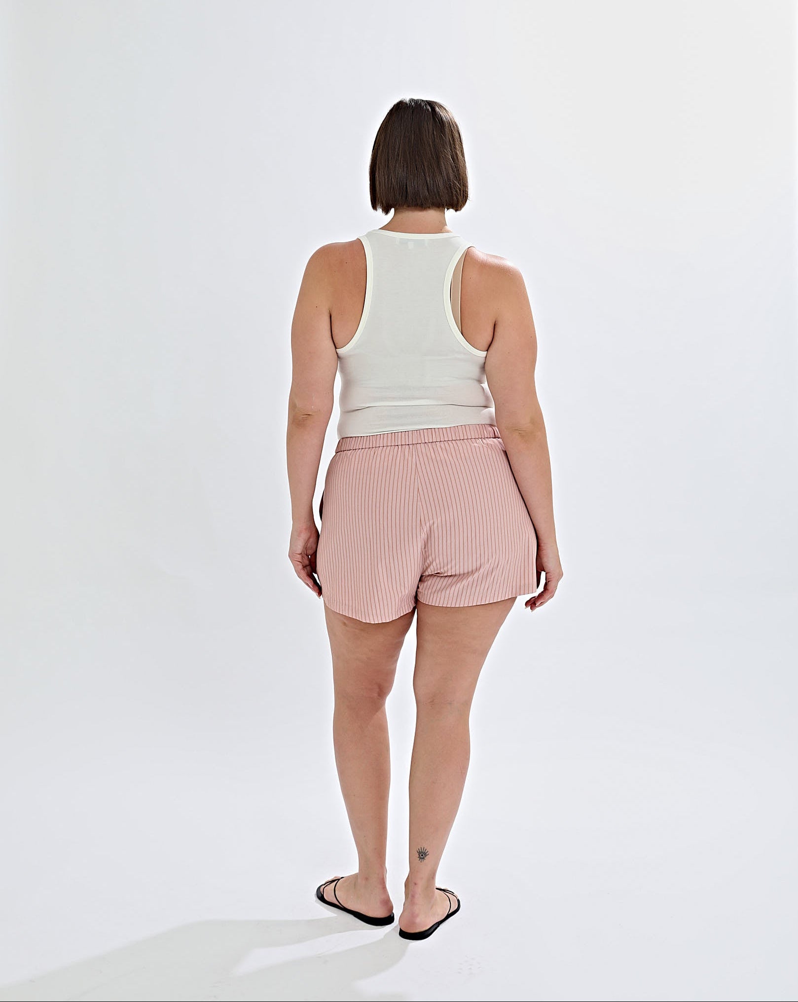 Rowan Shorts Pink Stripe