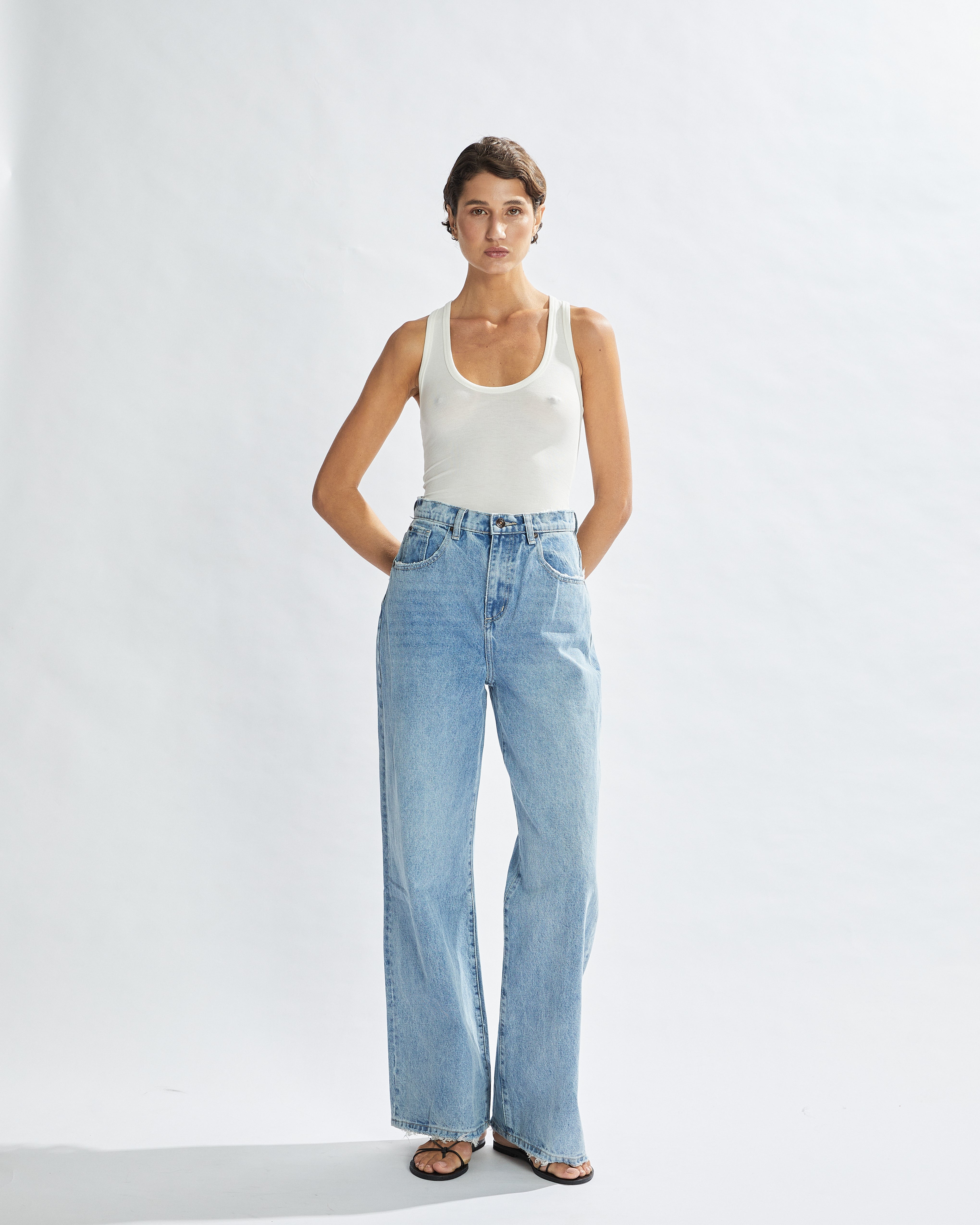 Sophia Tank Off White