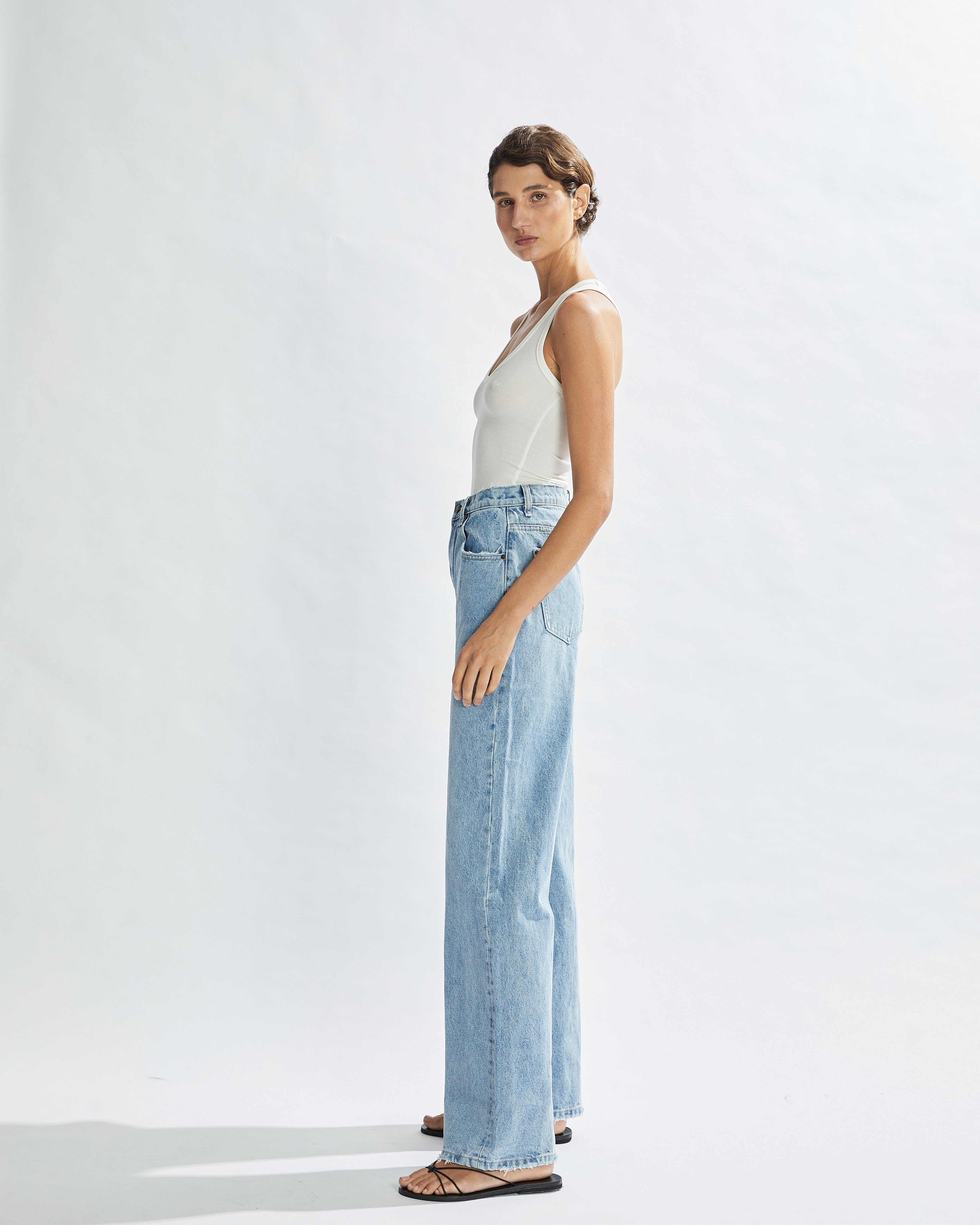 Sophia Tank Off White