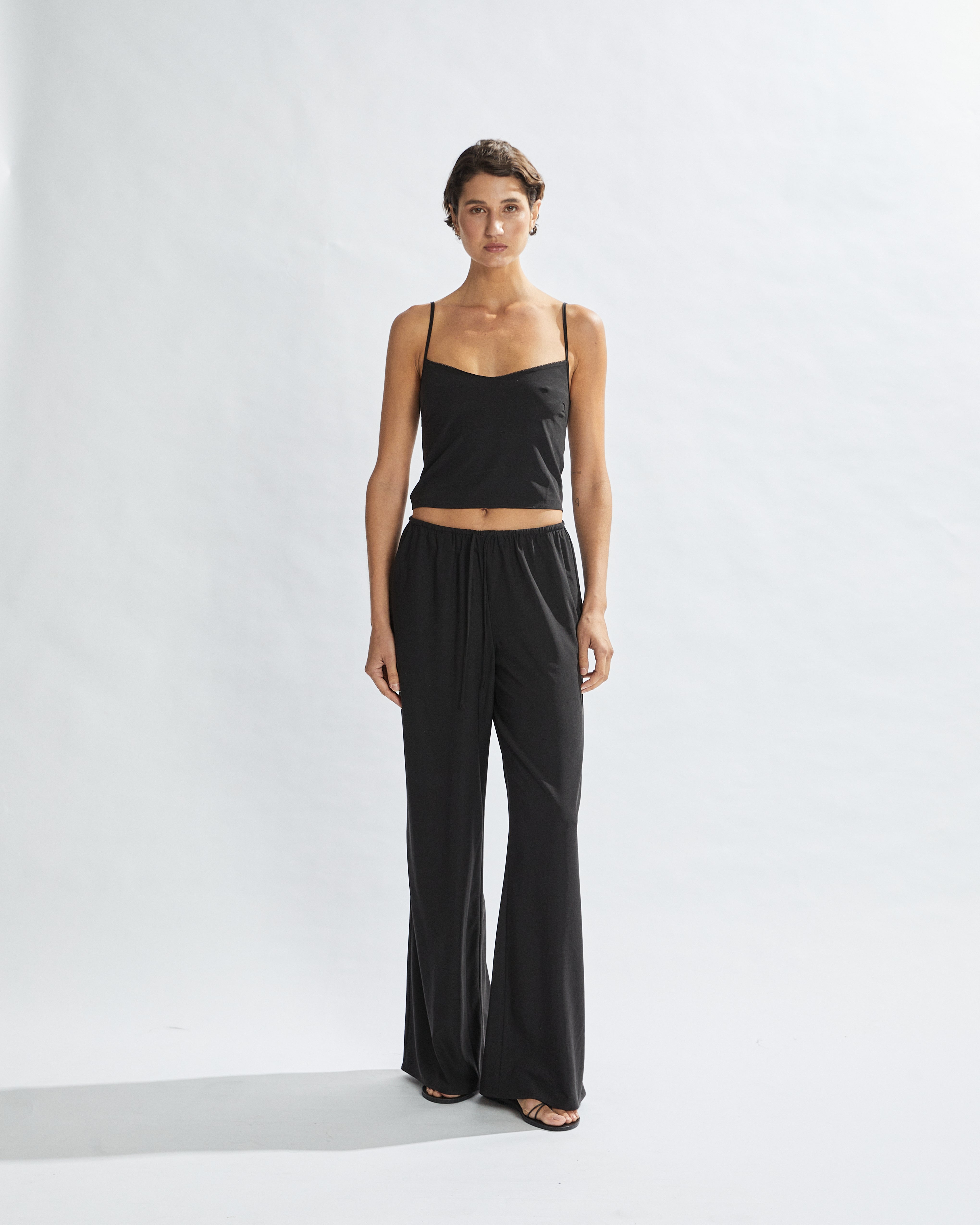 Alias Pants Black Cropped